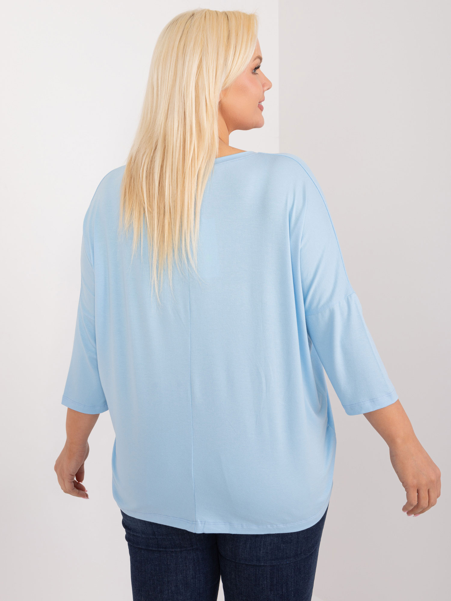 Bluzka Jasny niebieski - obrazek 2