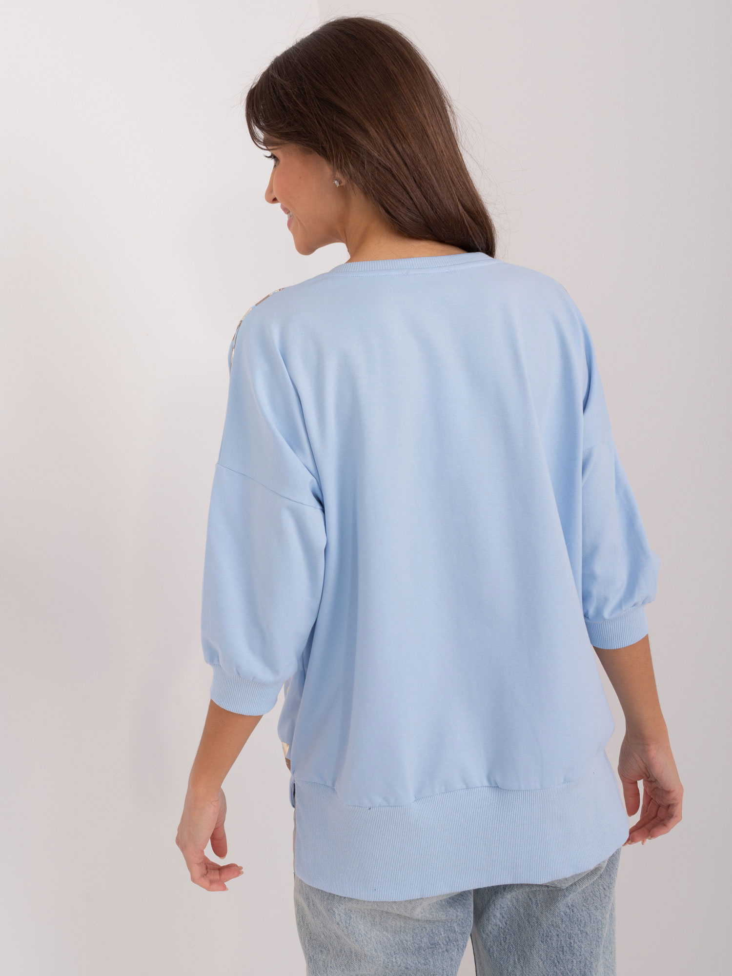 Bluzka Jasny niebieski - obrazek 2