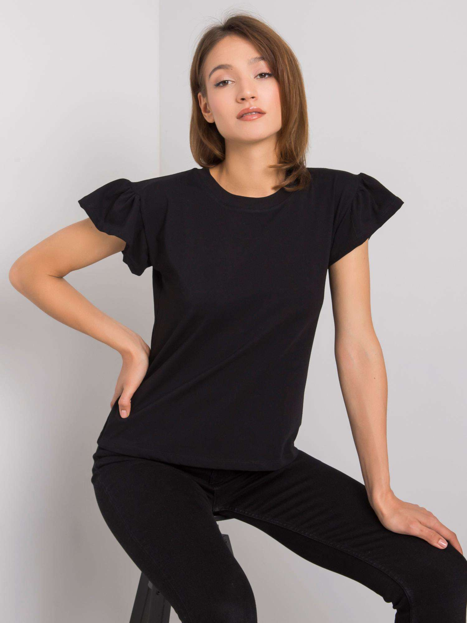 Bluzka Czarny - obrazek 2