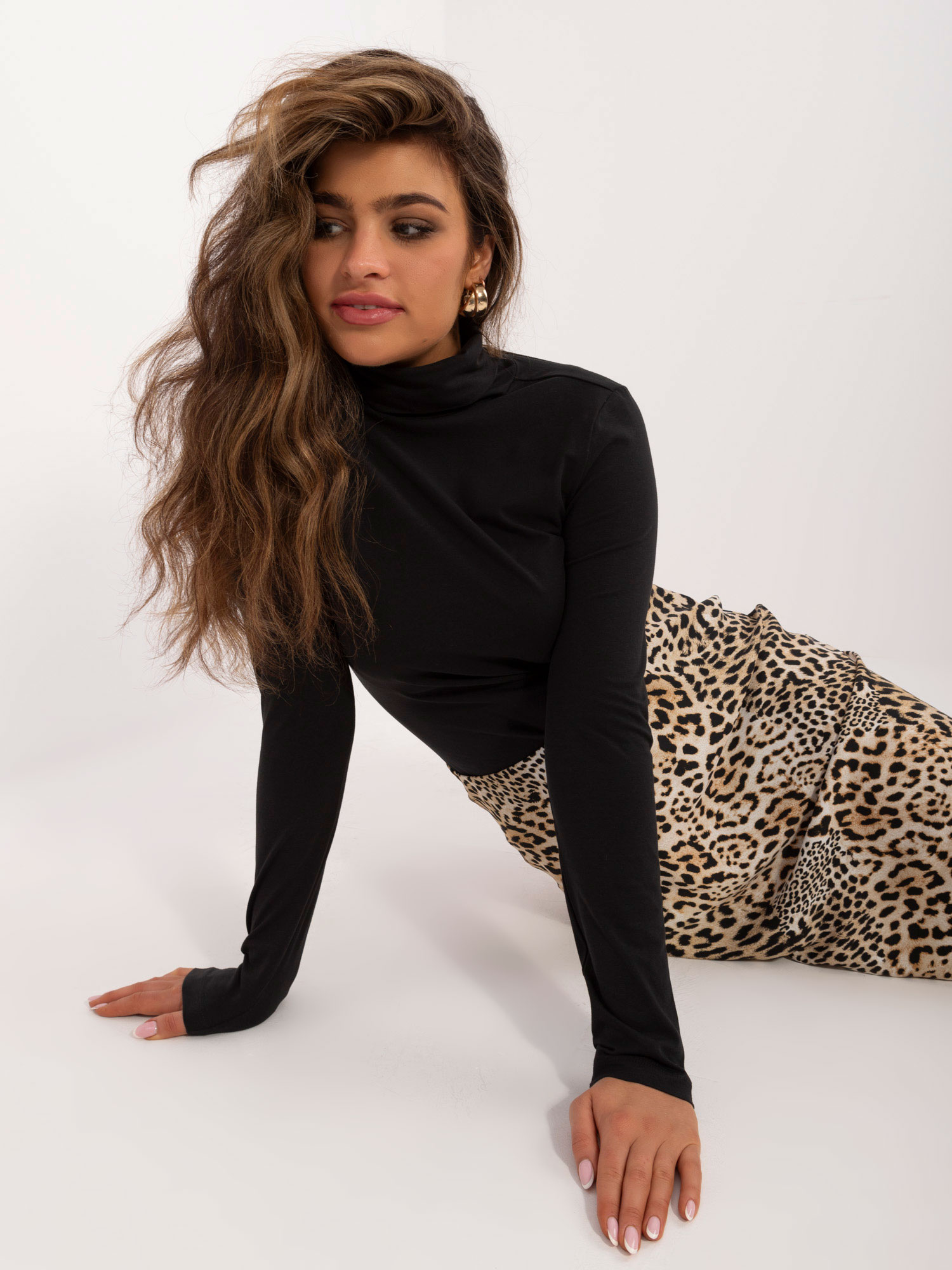 Bluzka Czarny - obrazek 2