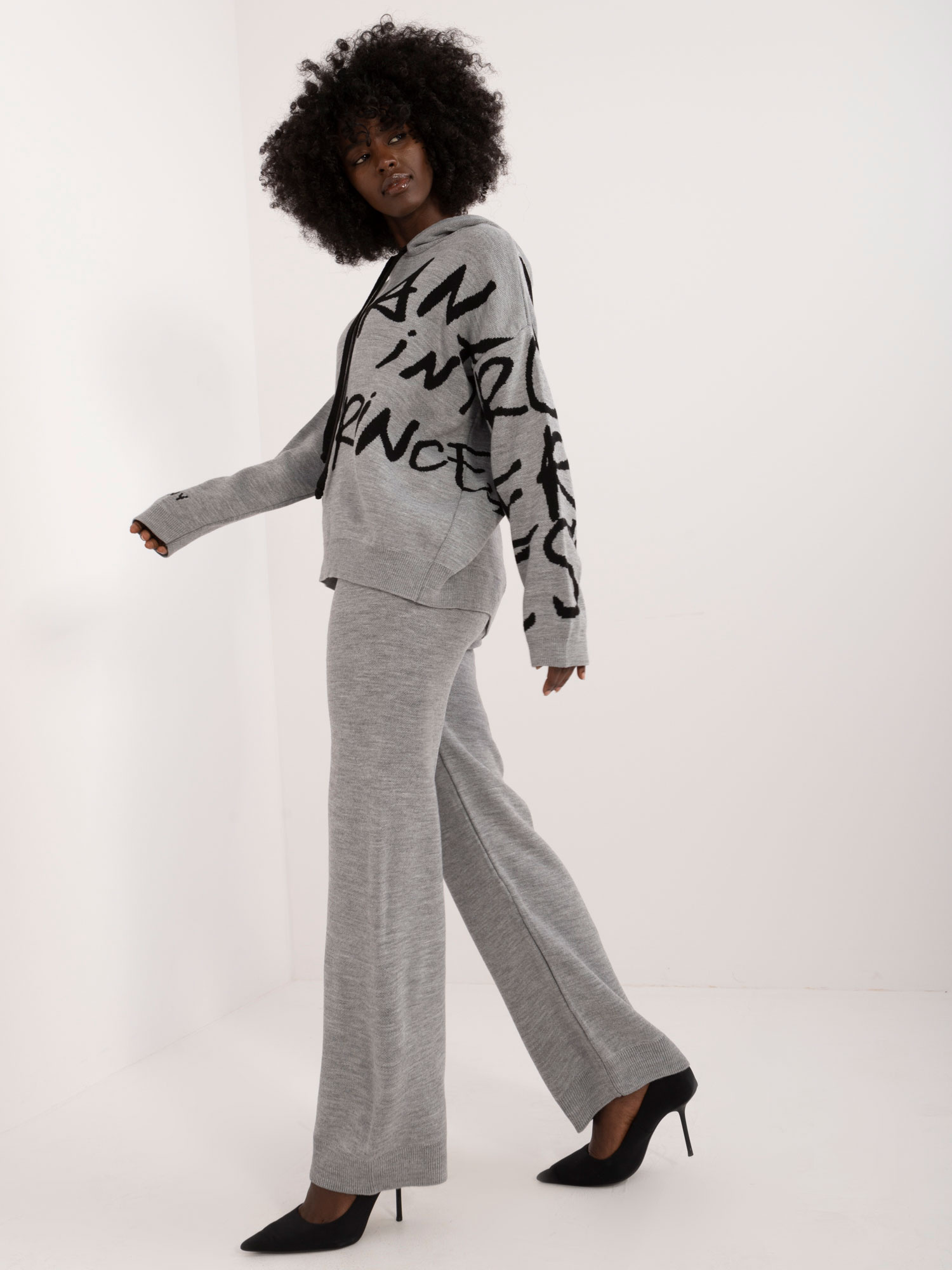 Komplet Szaro-czarny - obrazek 2