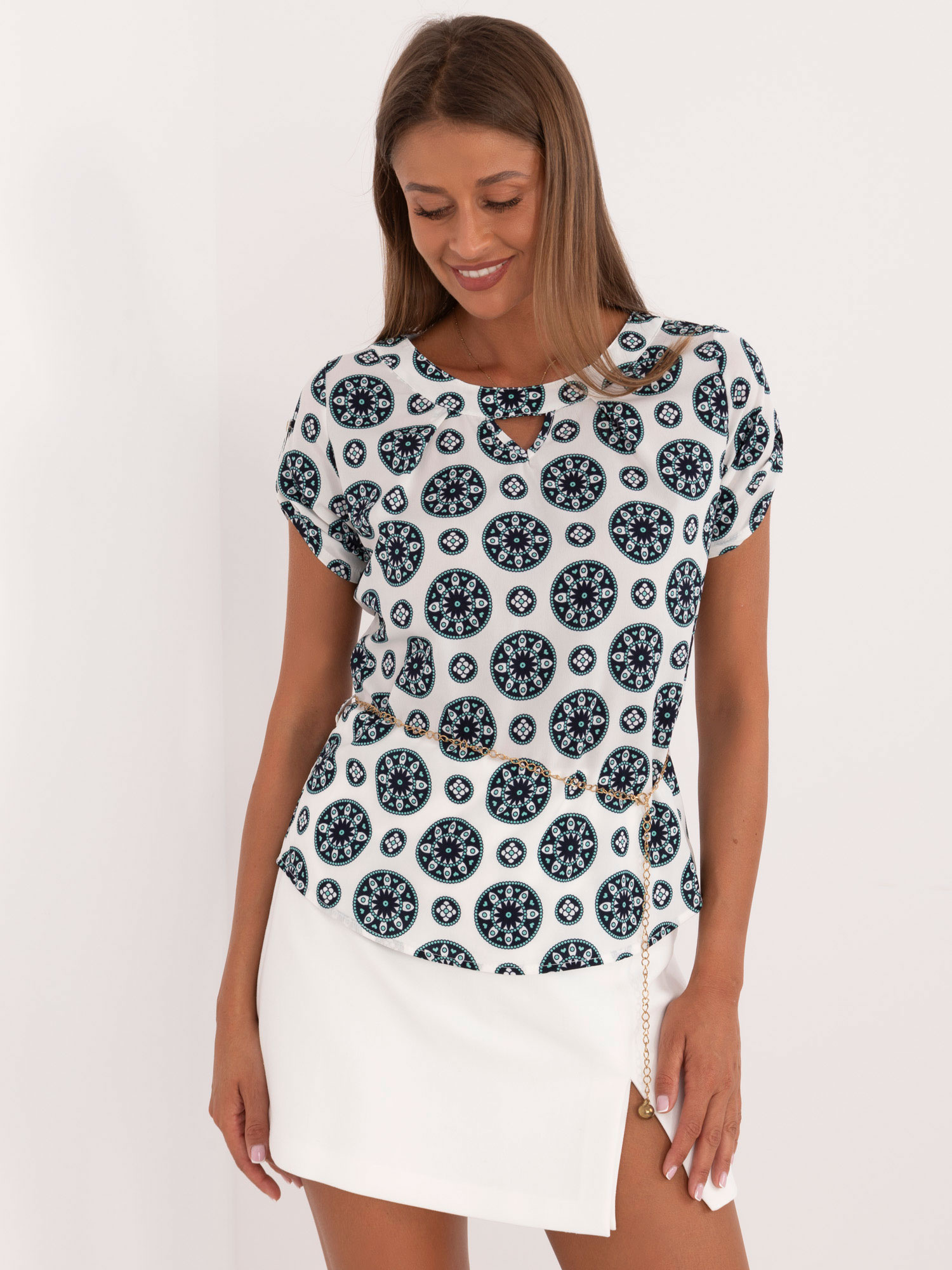 Bluzka Biały - obrazek 2