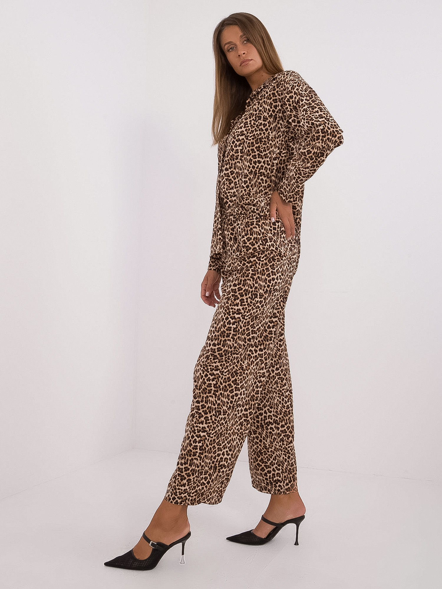 Komplet Czarno-beżowy - obrazek 2