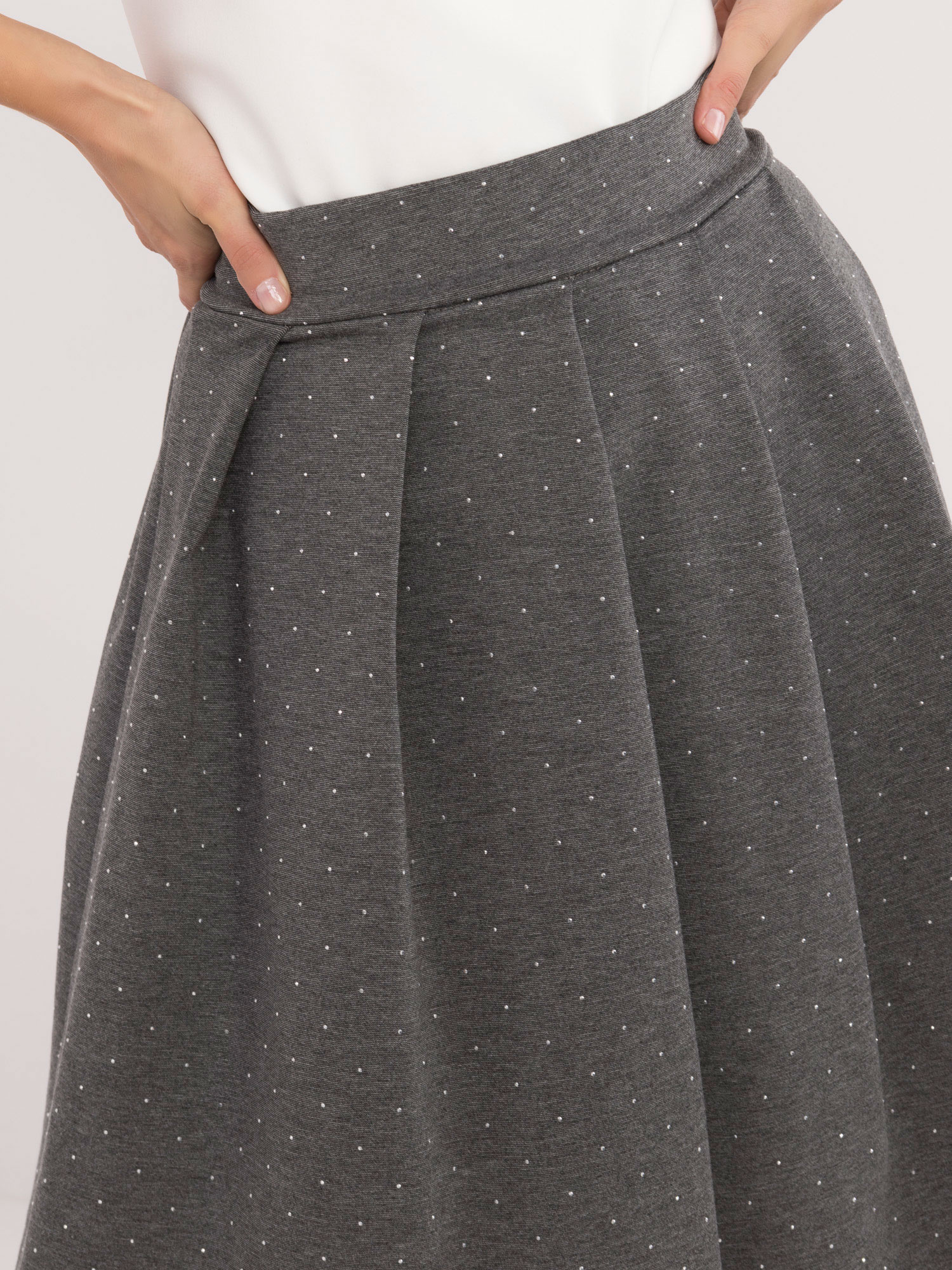 Spódnica Ciemny szary - obrazek 2