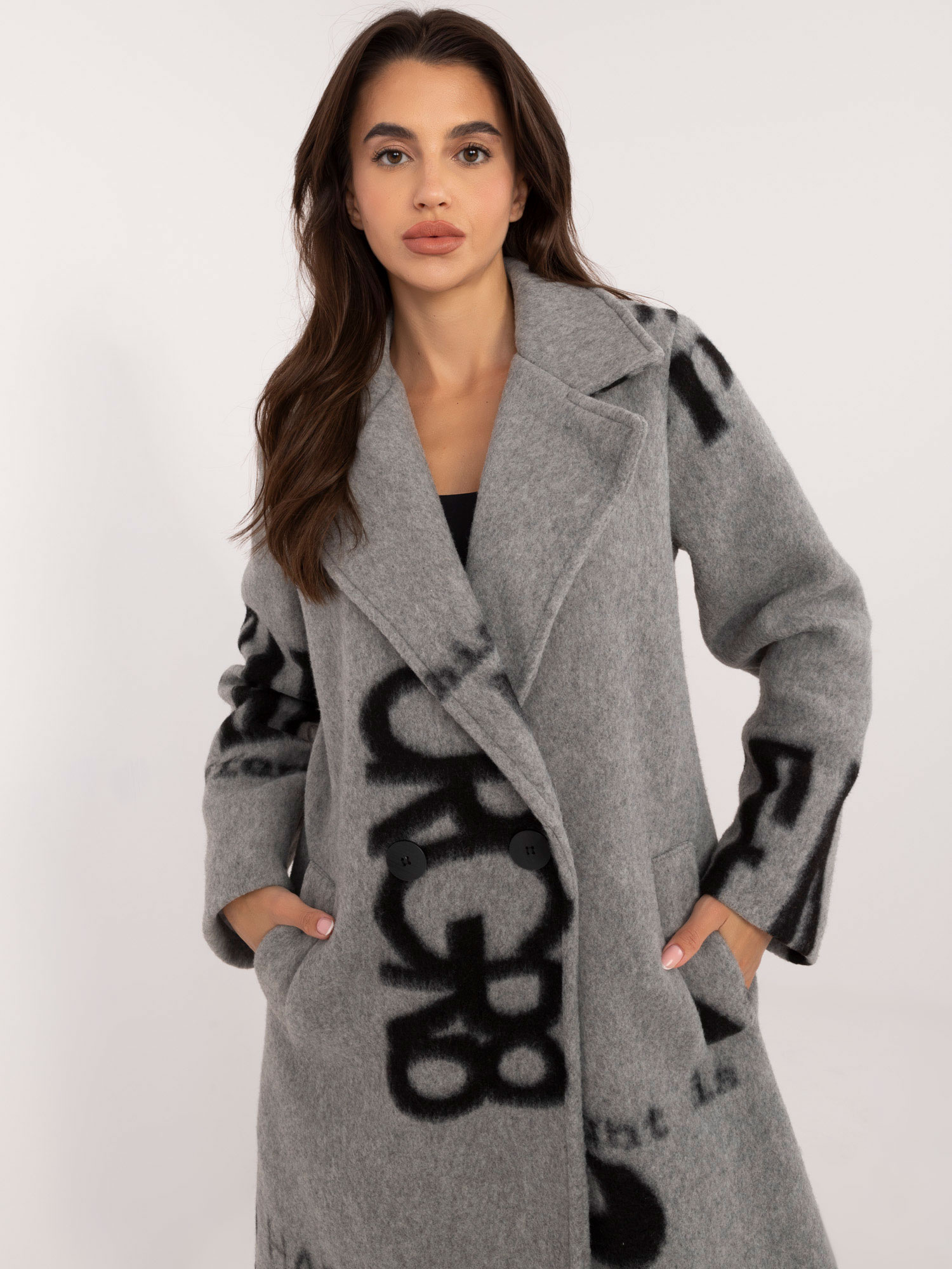 Płaszcz Szary - obrazek 2