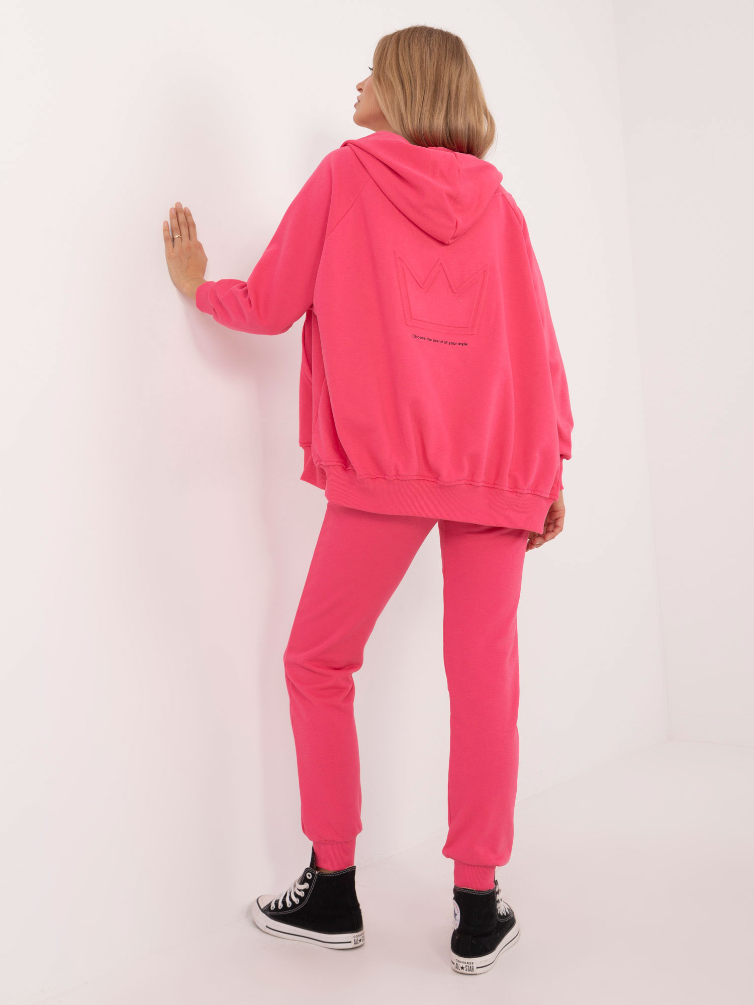 Komplet Ciemny różowy - obrazek 2