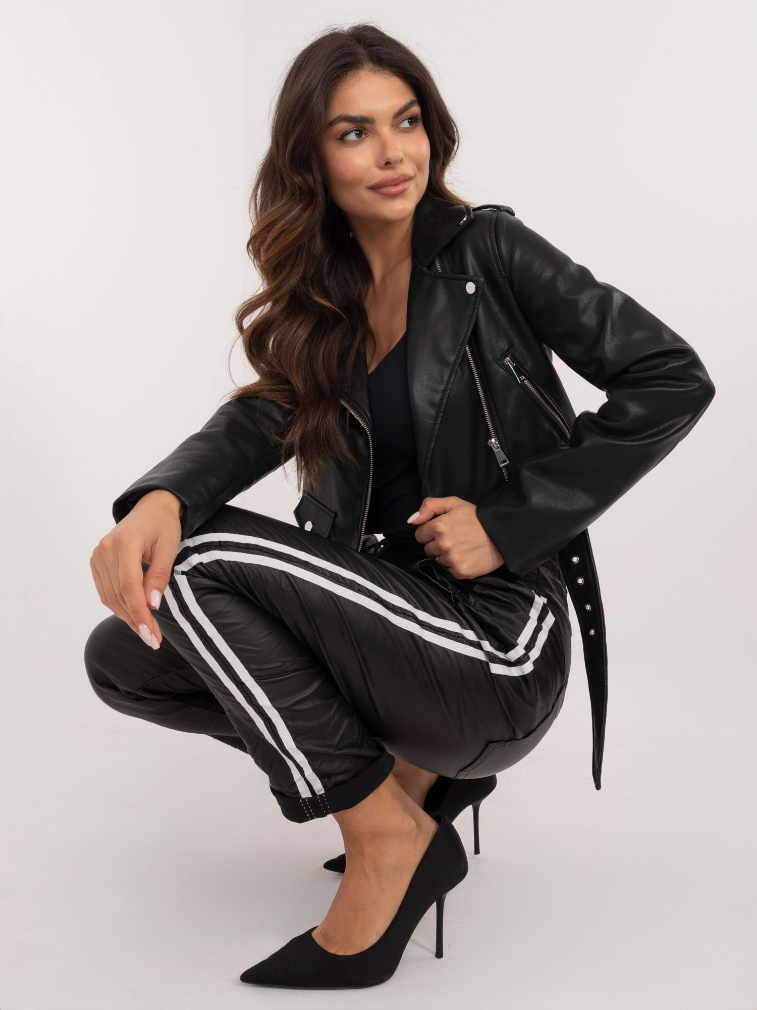 Spodnie Czarny - obrazek 2