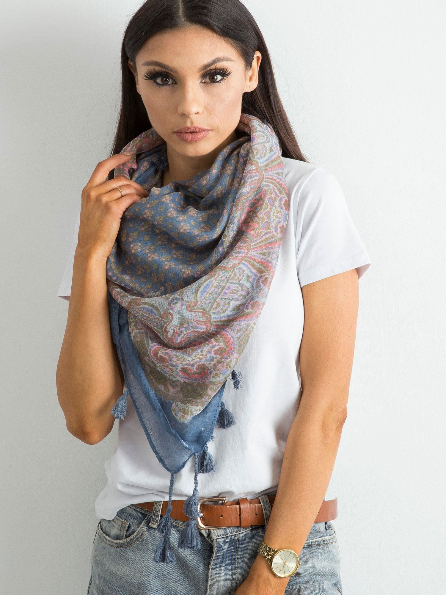 Chustka Niebieski - obrazek 2