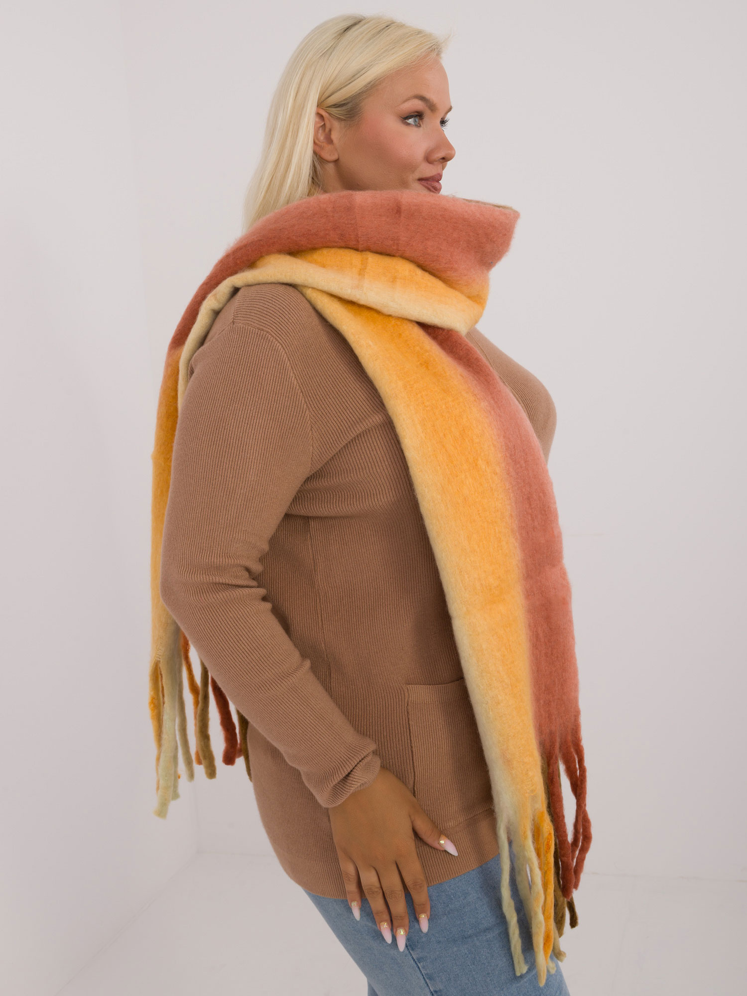 Szalik Pomarańczowy - obrazek 2