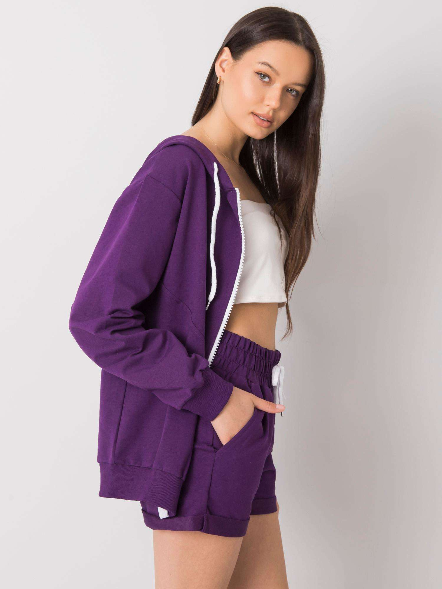 Komplet Ciemny fioletowy - obrazek 2