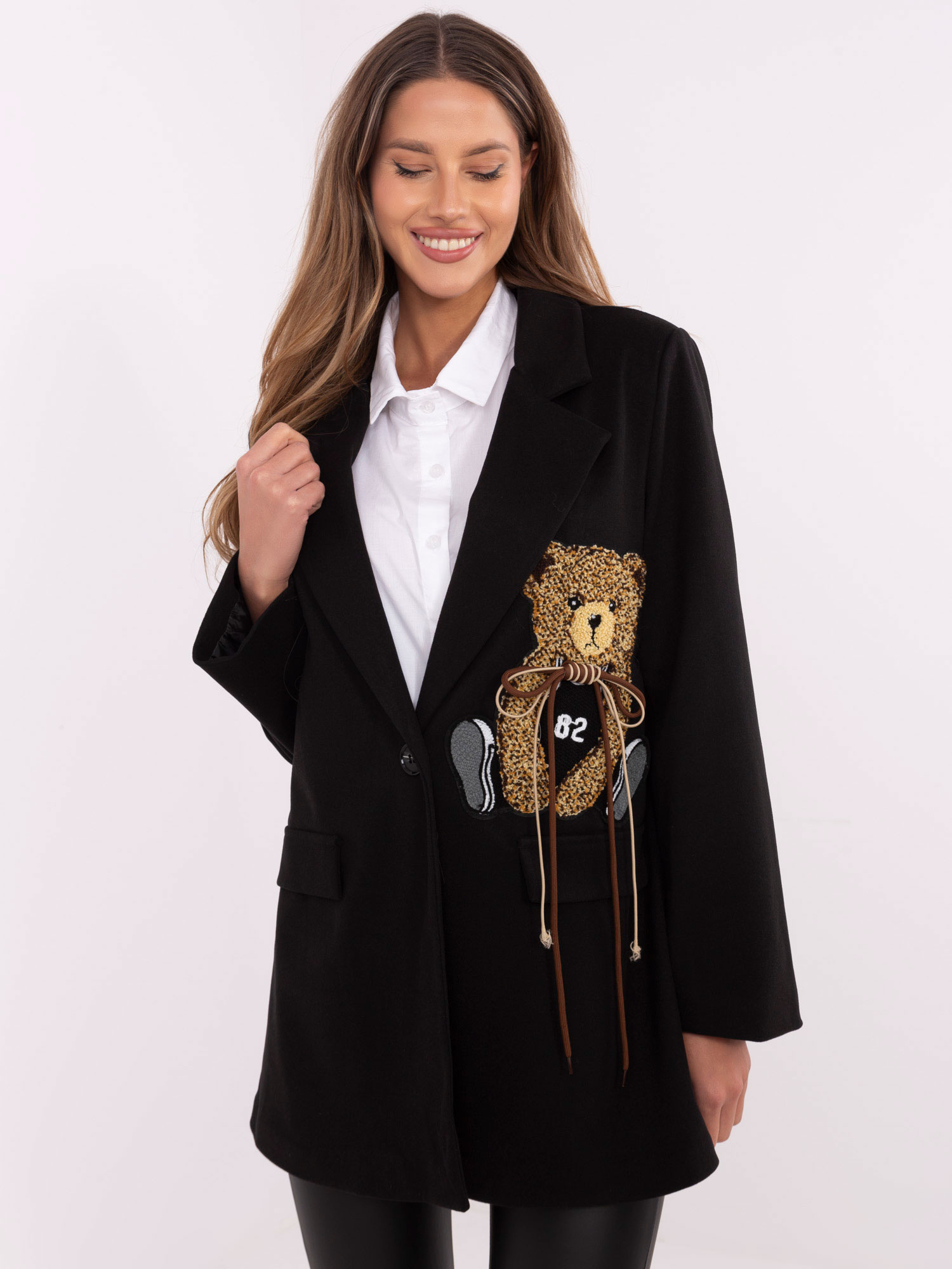 Marynarka Czarny - obrazek 2