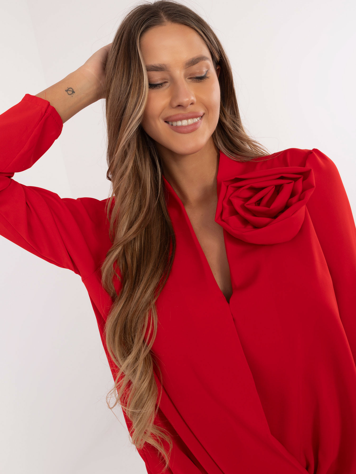 Bluzka Czerwony - obrazek 2