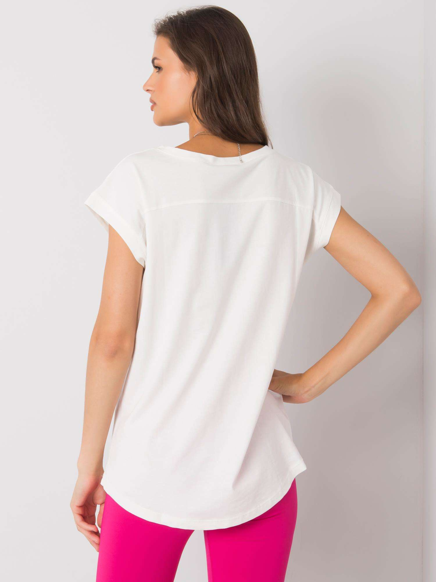 T-shirt Ecru - obrazek 2