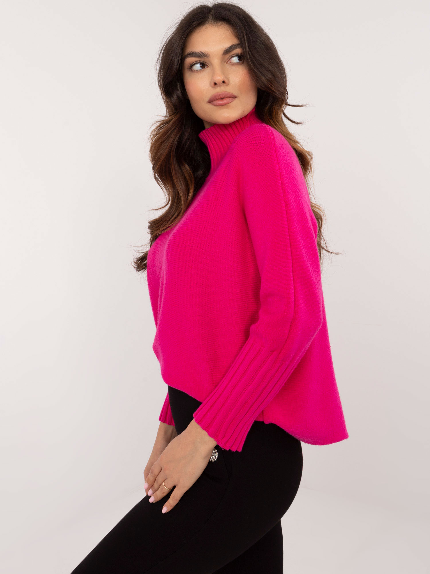 Sweter Fuksjowy - obrazek 2