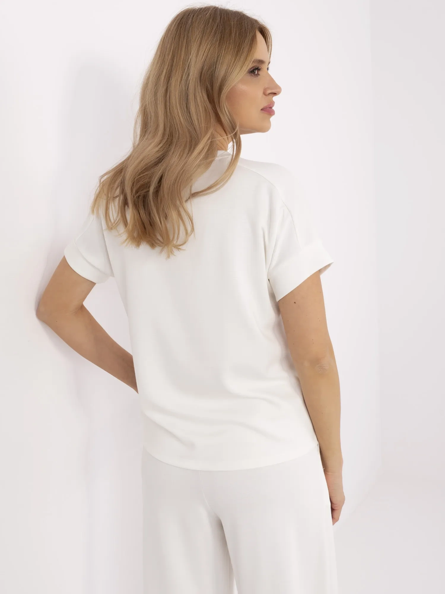 Bluzka Ecru - obrazek 2