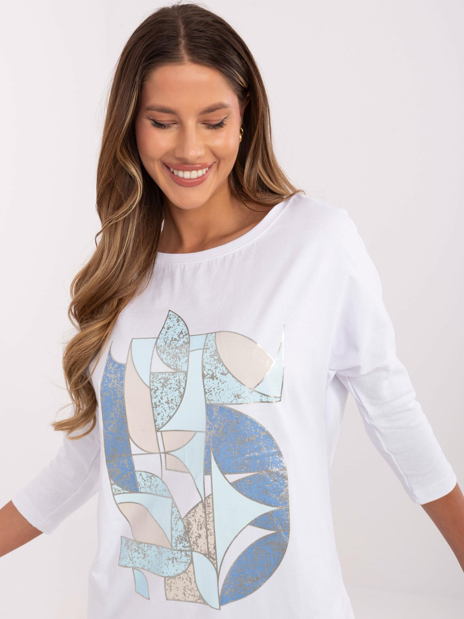 Bluzka Biały - obrazek 2