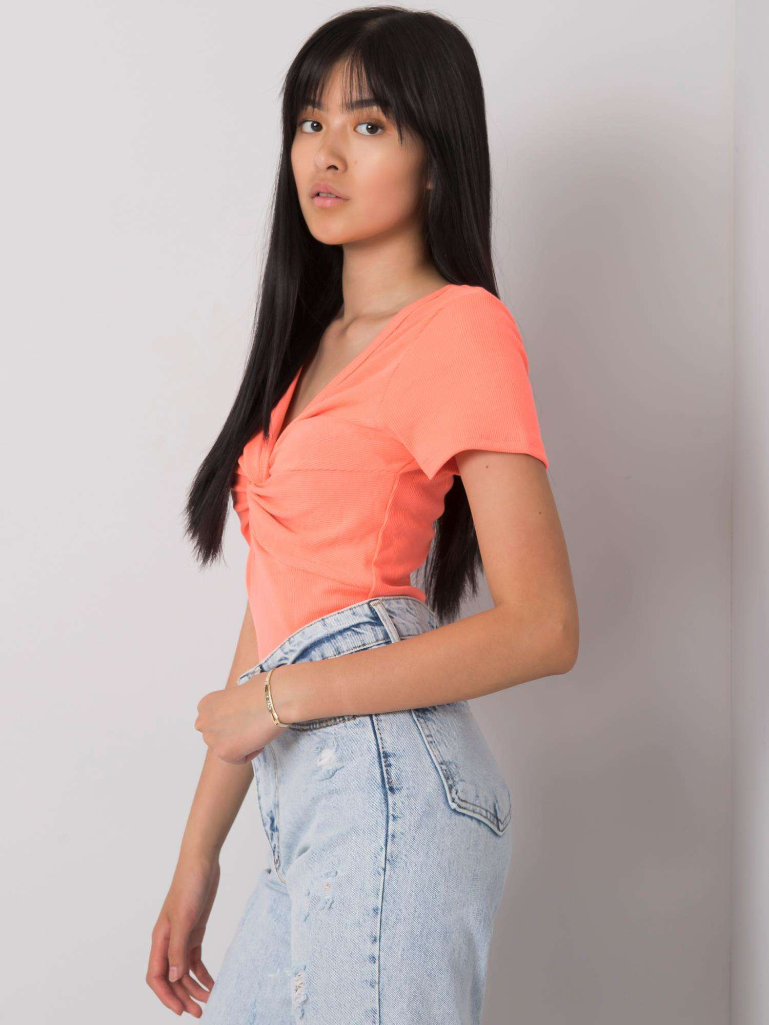 Bluzka Fluo pomarańczowy - obrazek 2