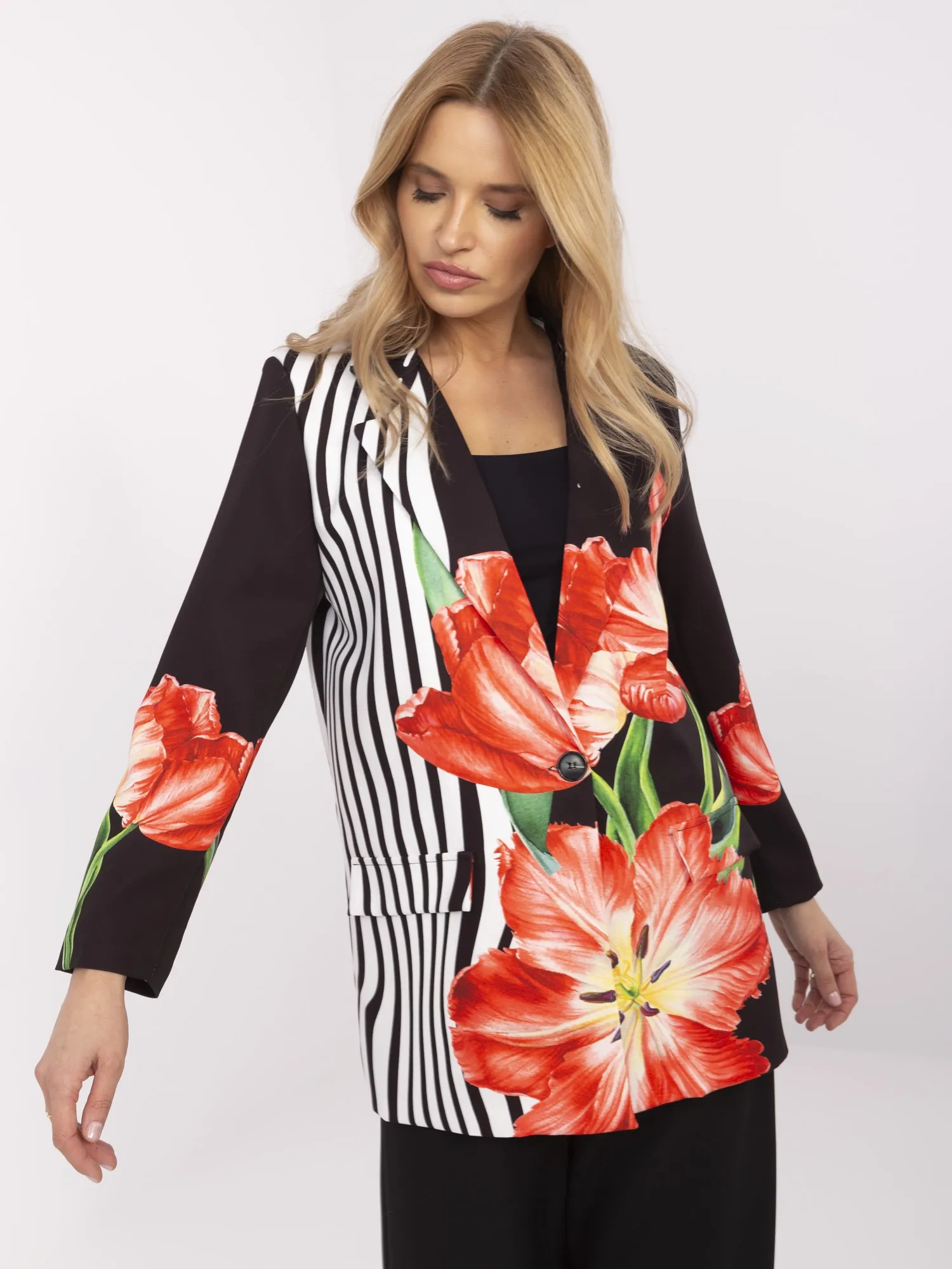 Marynarka Czarny - obrazek 2