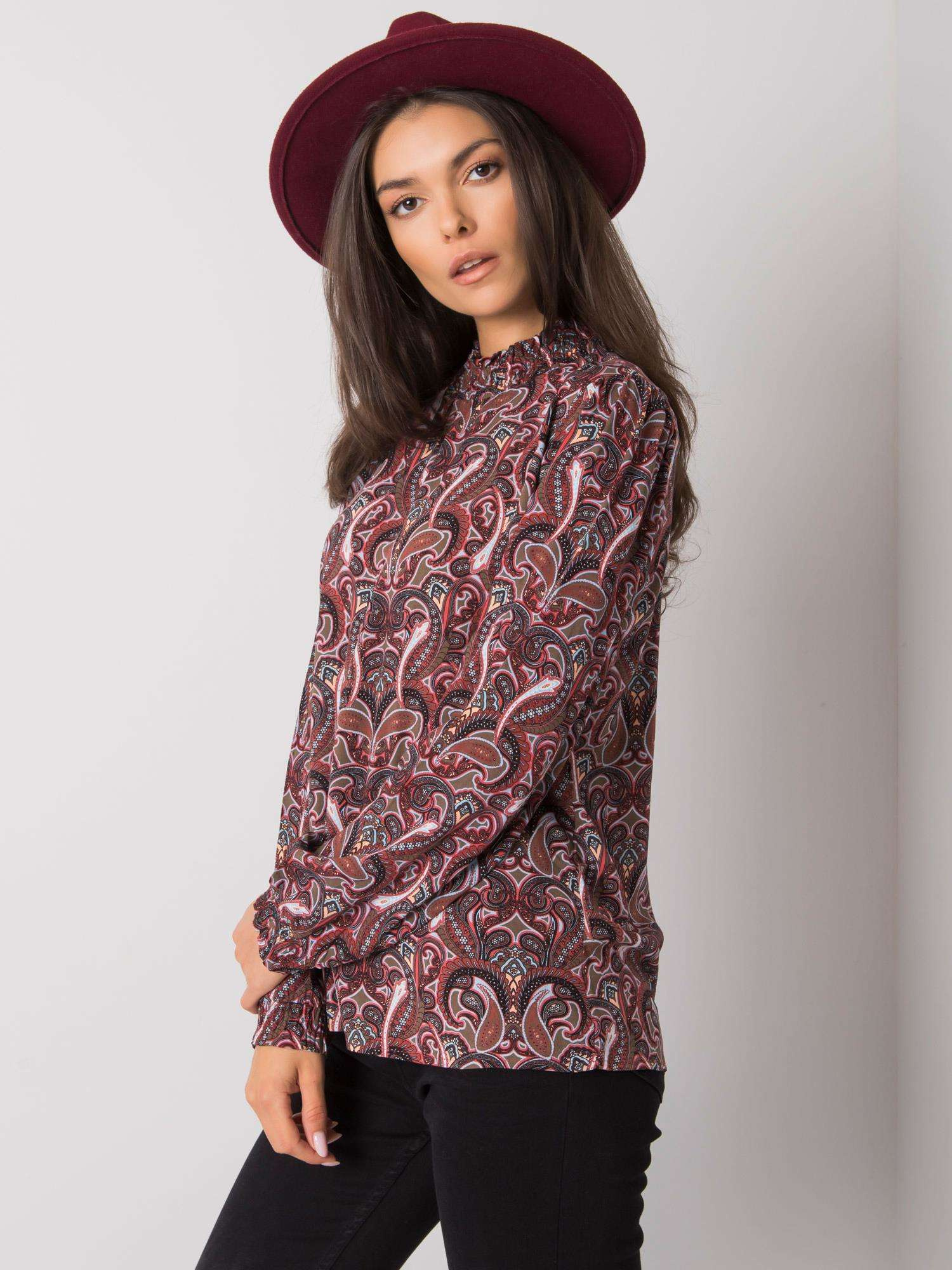 Bluzka Ciemny brązowy - obrazek 2