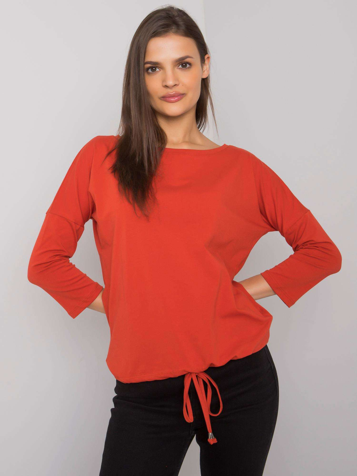 Bluzka Ciemny pomarańczowy - obrazek 2