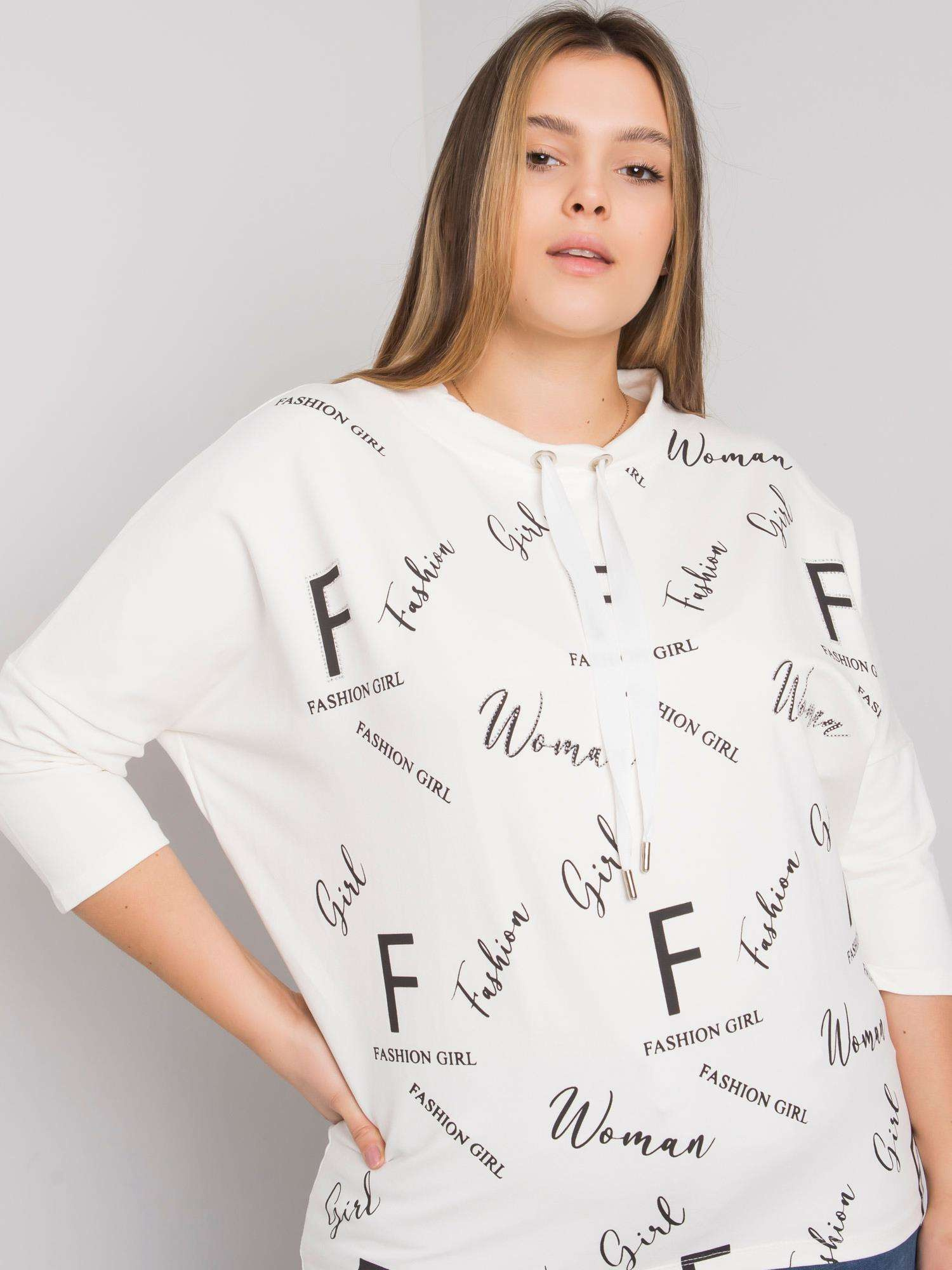 Bluzka Ecru - obrazek 2