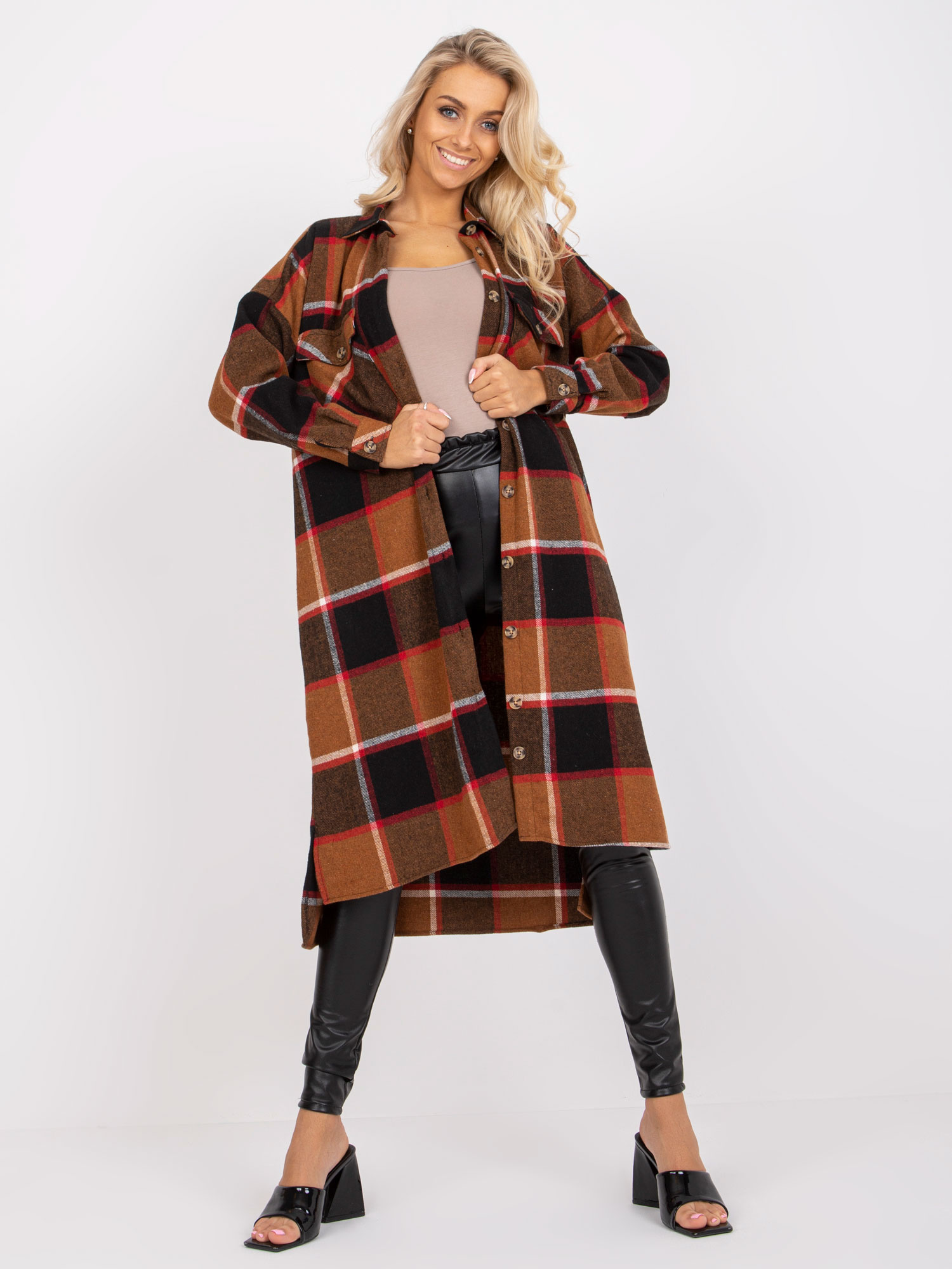 Koszula Jasny brązowy - obrazek 2