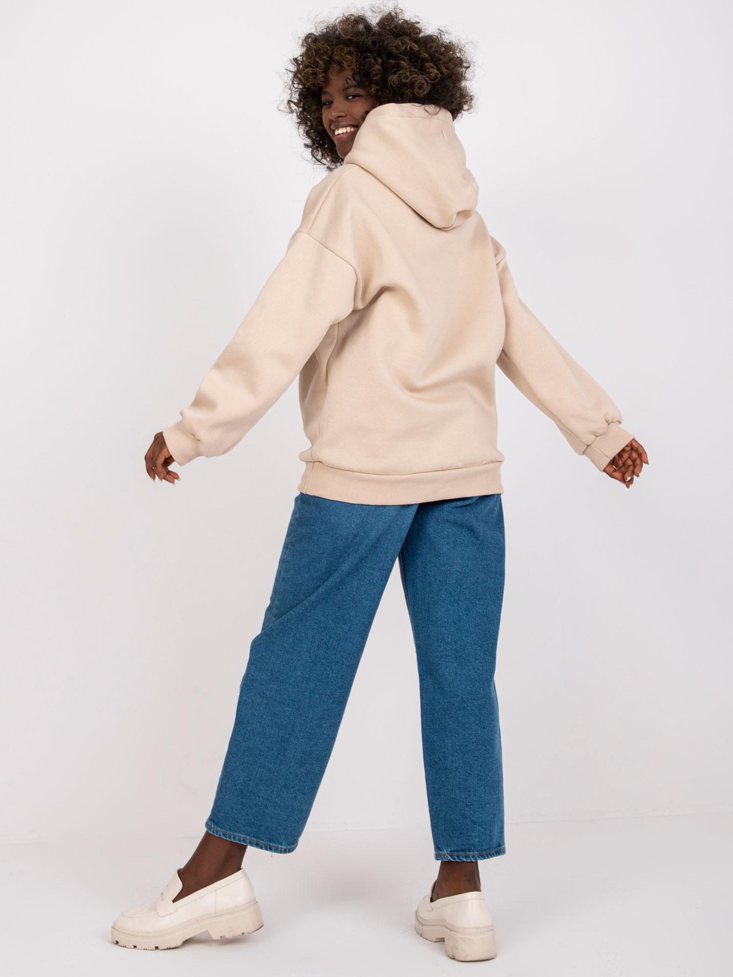 Bluza Beżowy - obrazek 2