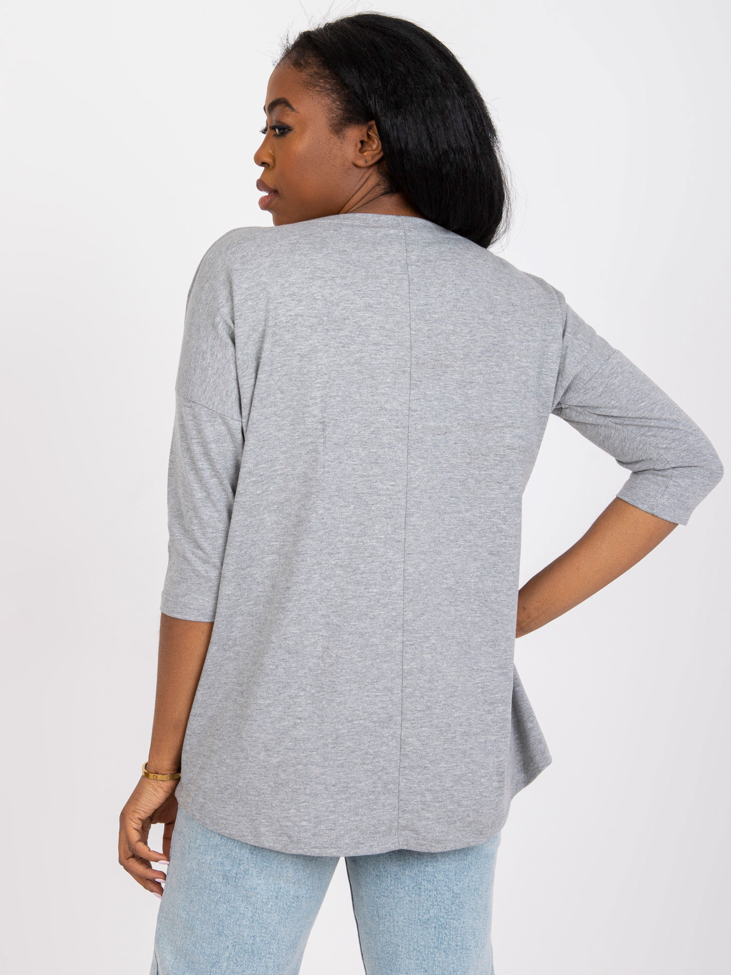 Bluzka Szary - obrazek 2