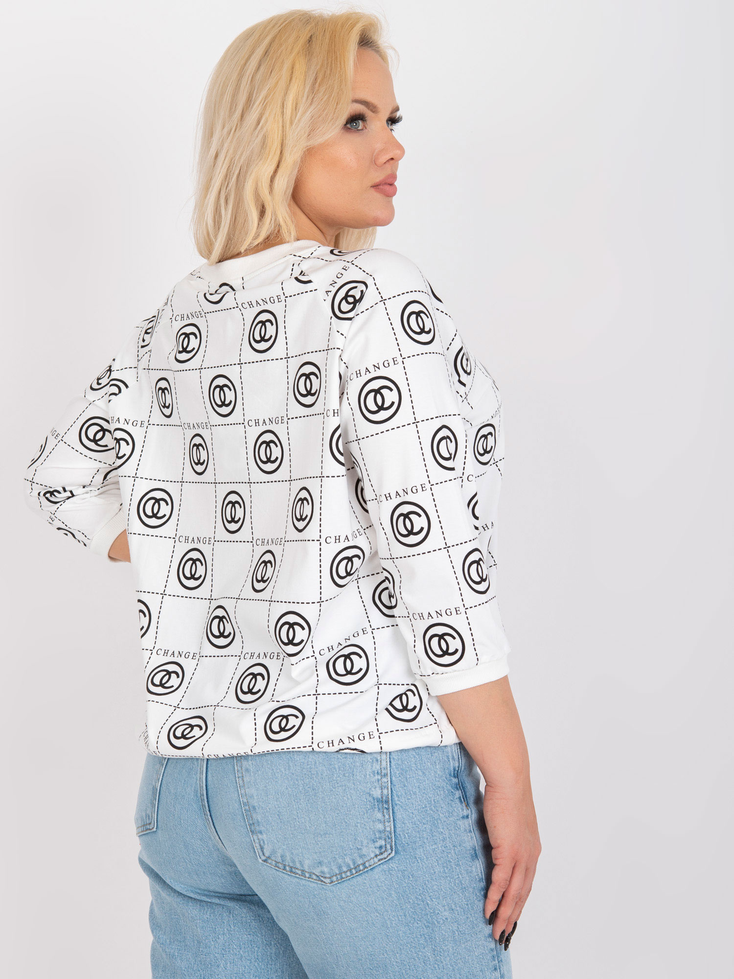 Bluzka Biały - obrazek 2