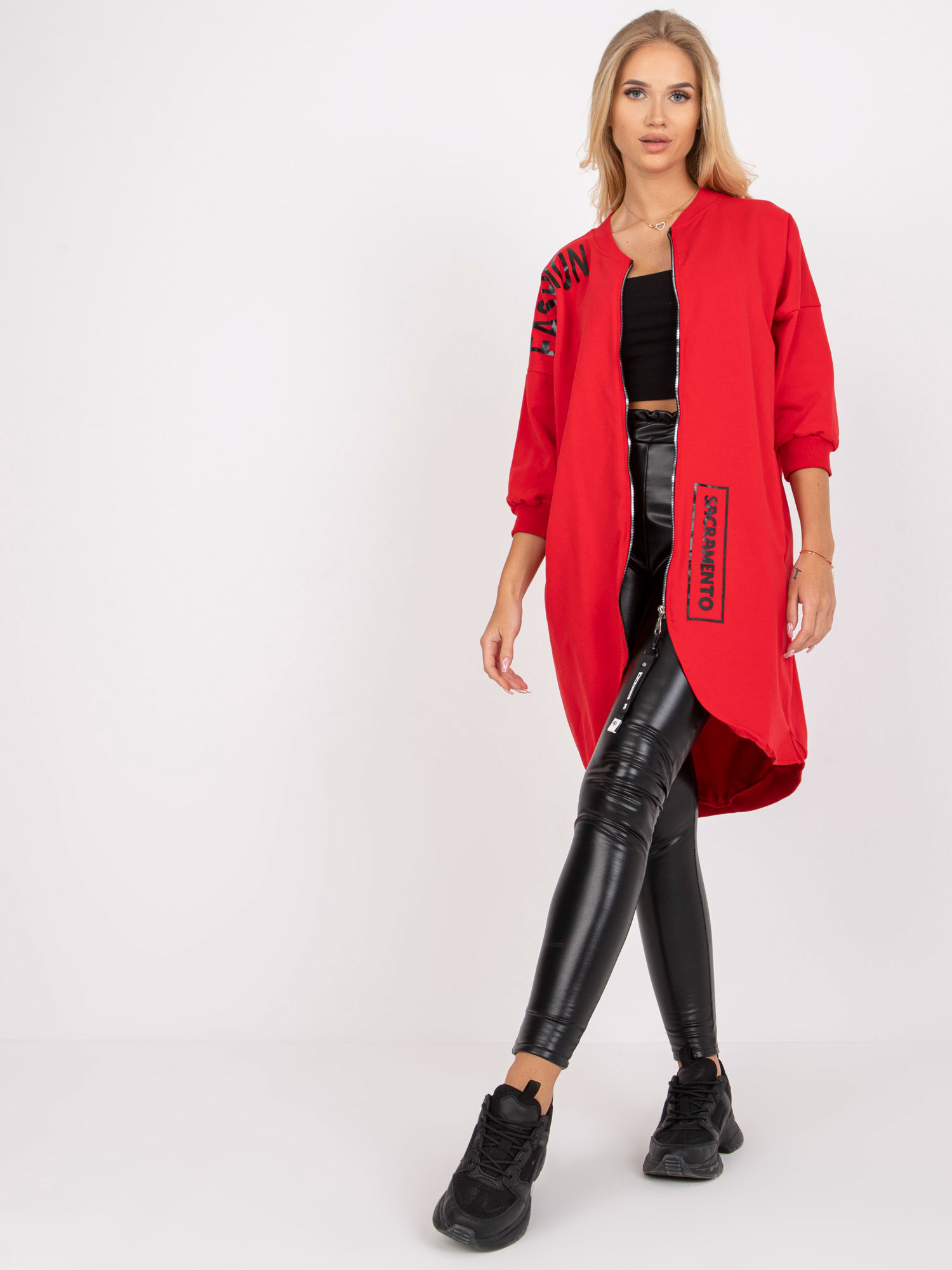 Bluza Czerwony - obrazek 2