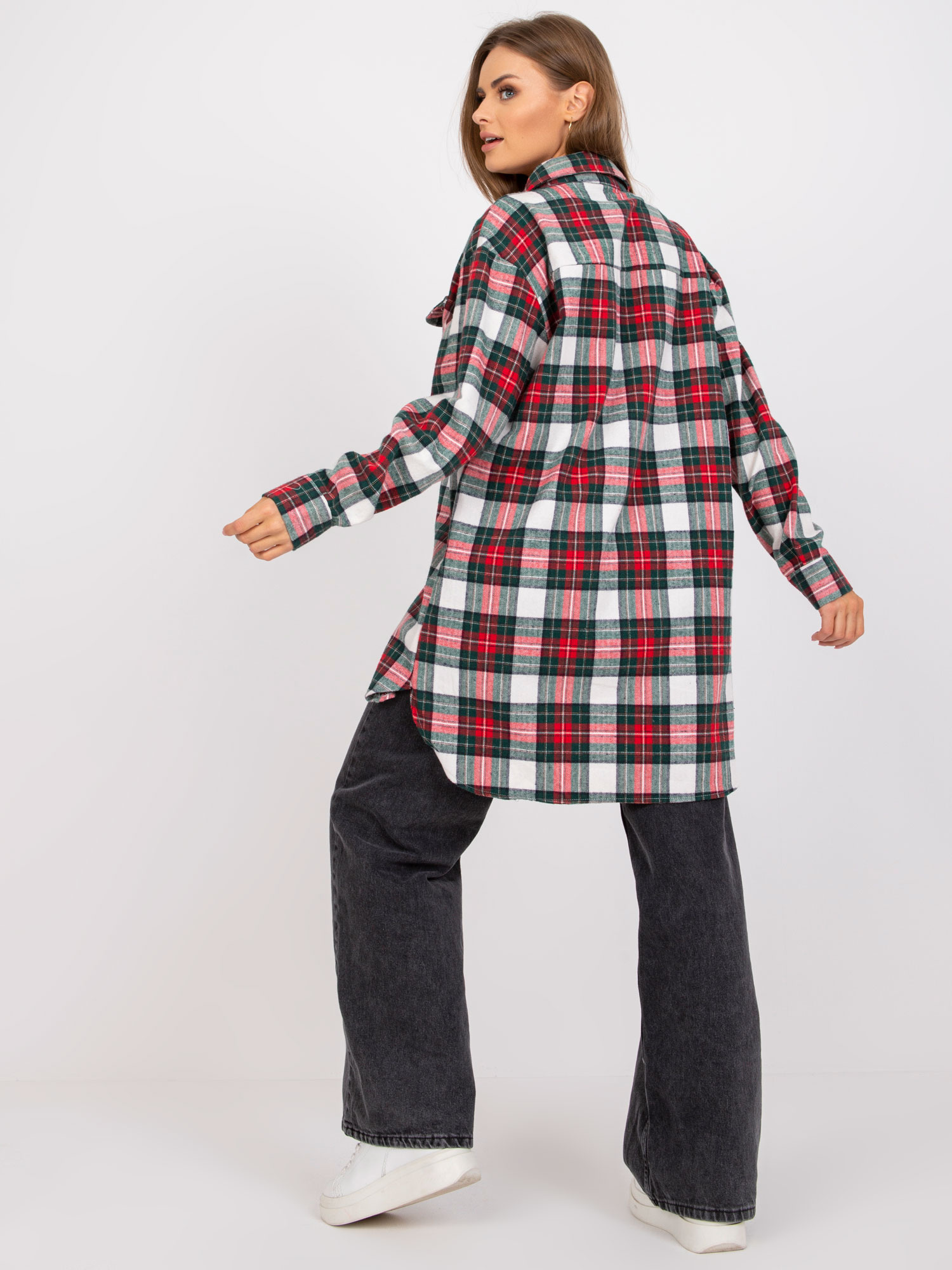 Koszula Czarno-czerwony - obrazek 2