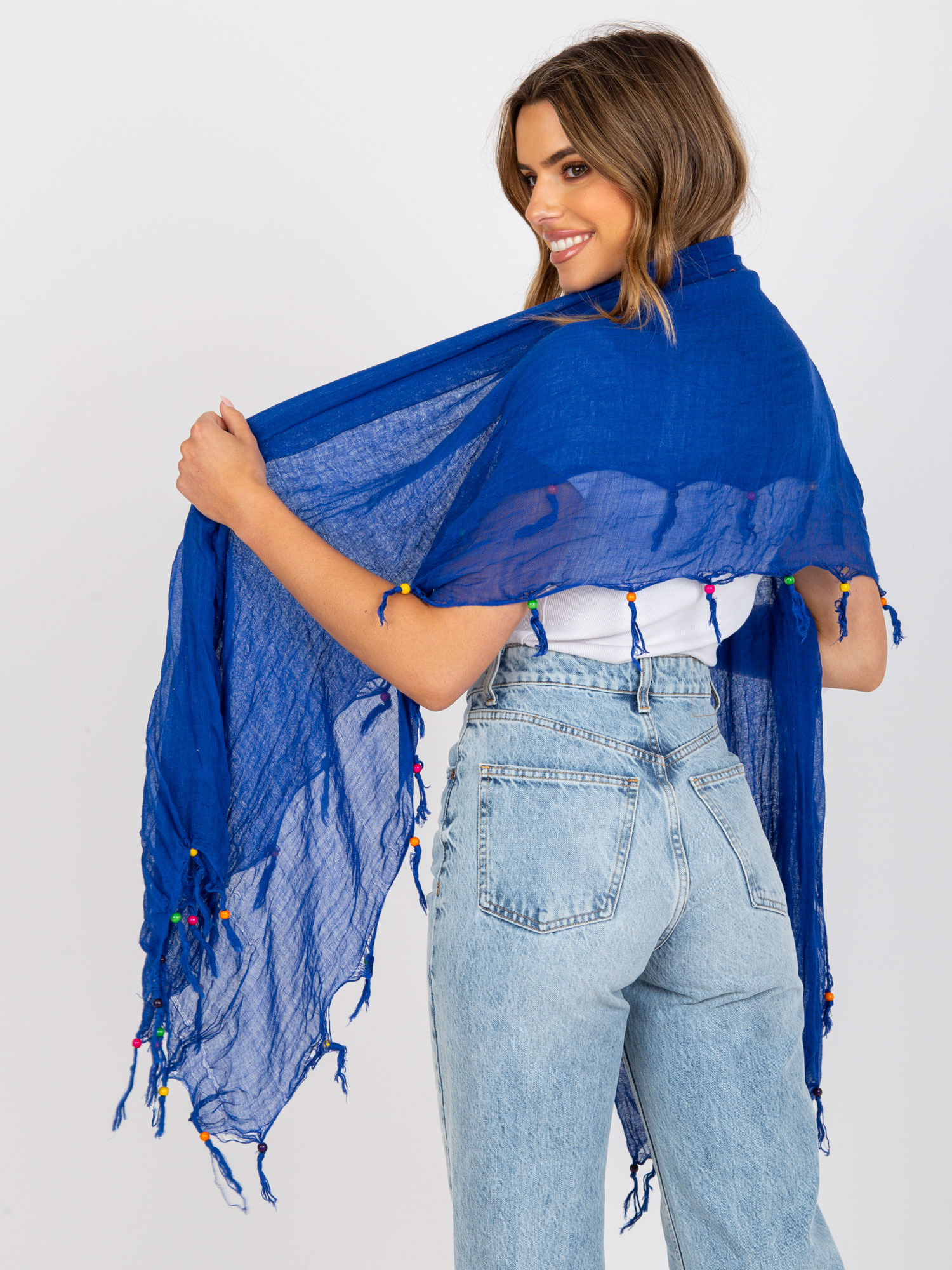 Chustka Ciemny niebieski - obrazek 2