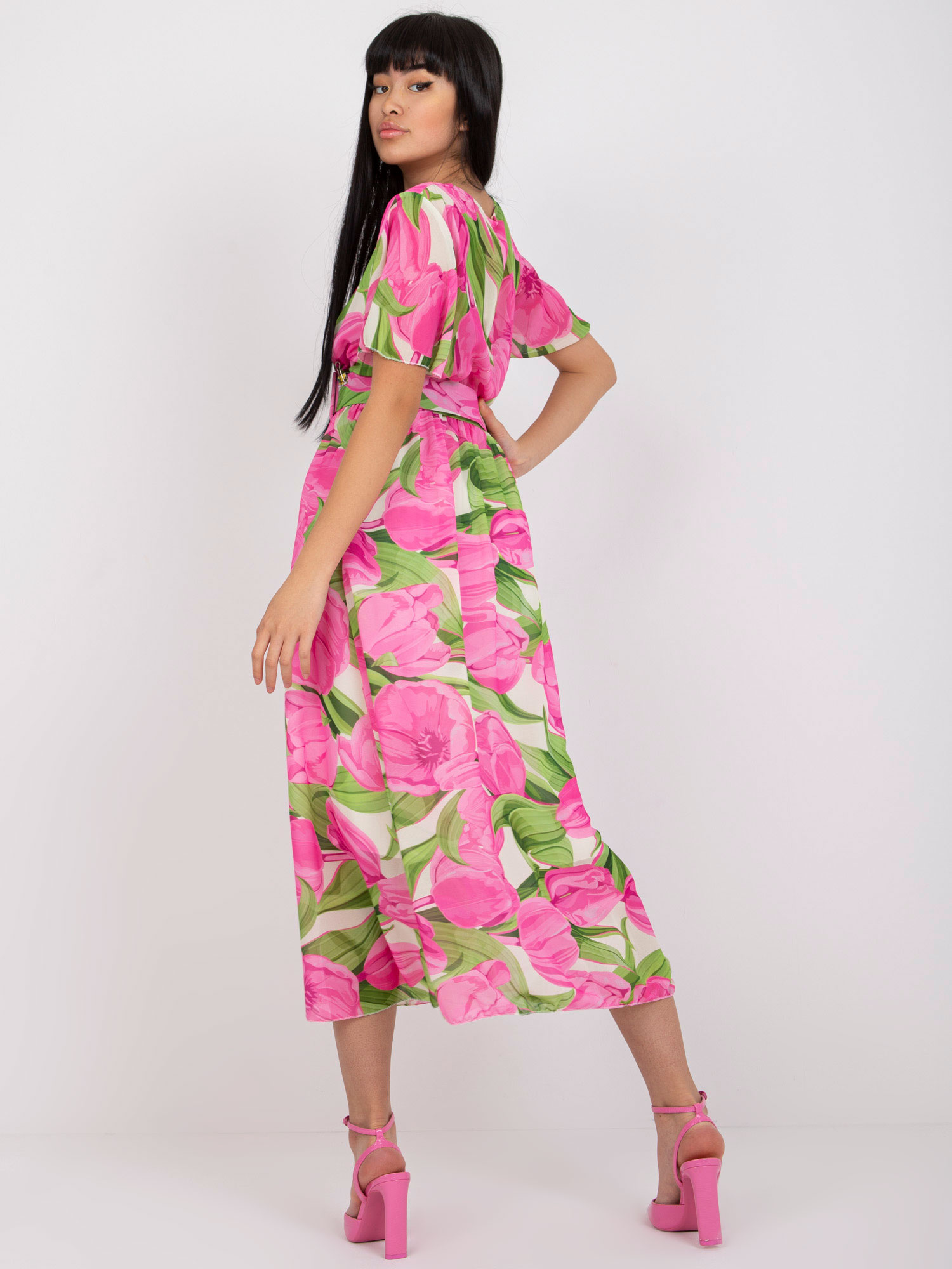 Sukienka Różowy - obrazek 2