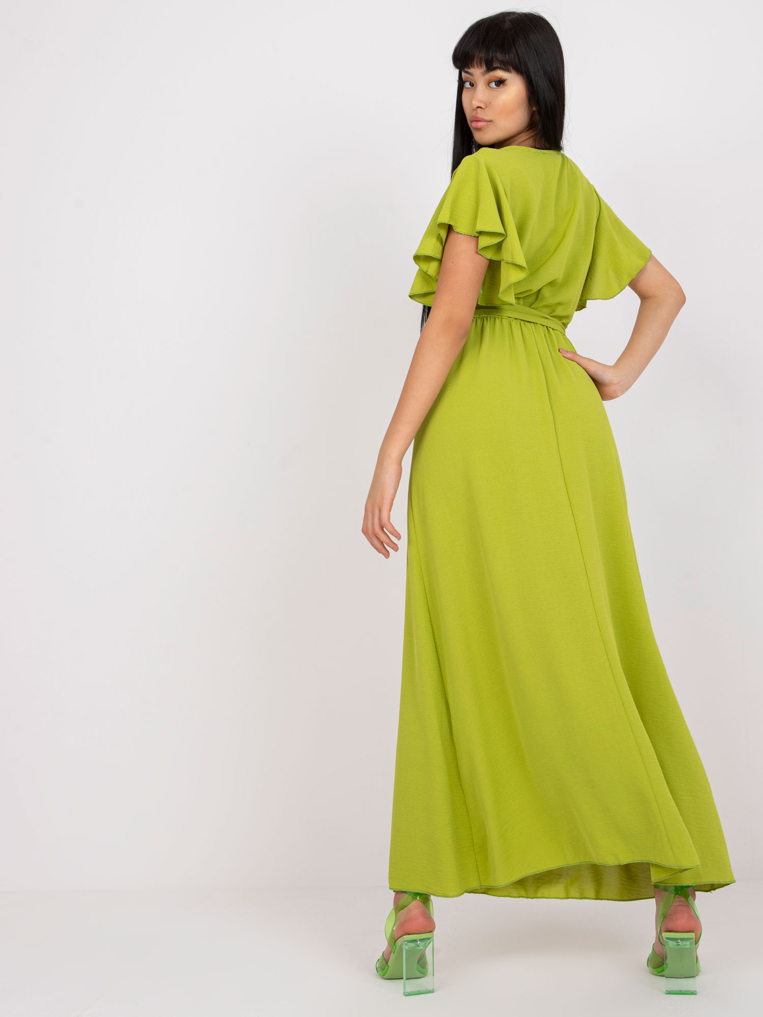 Sukienka Khaki - obrazek 2