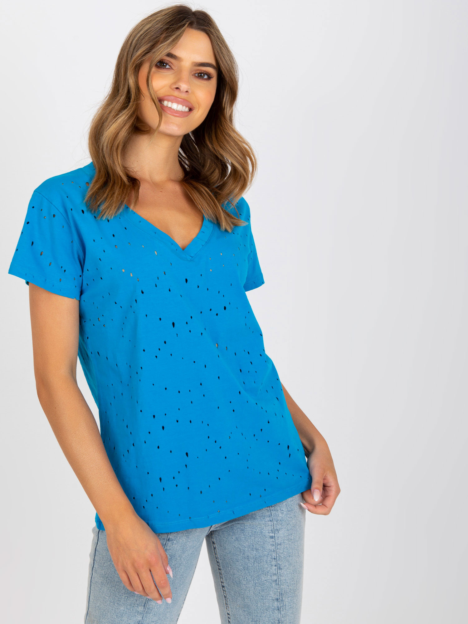 T-shirt Niebieski - obrazek 2