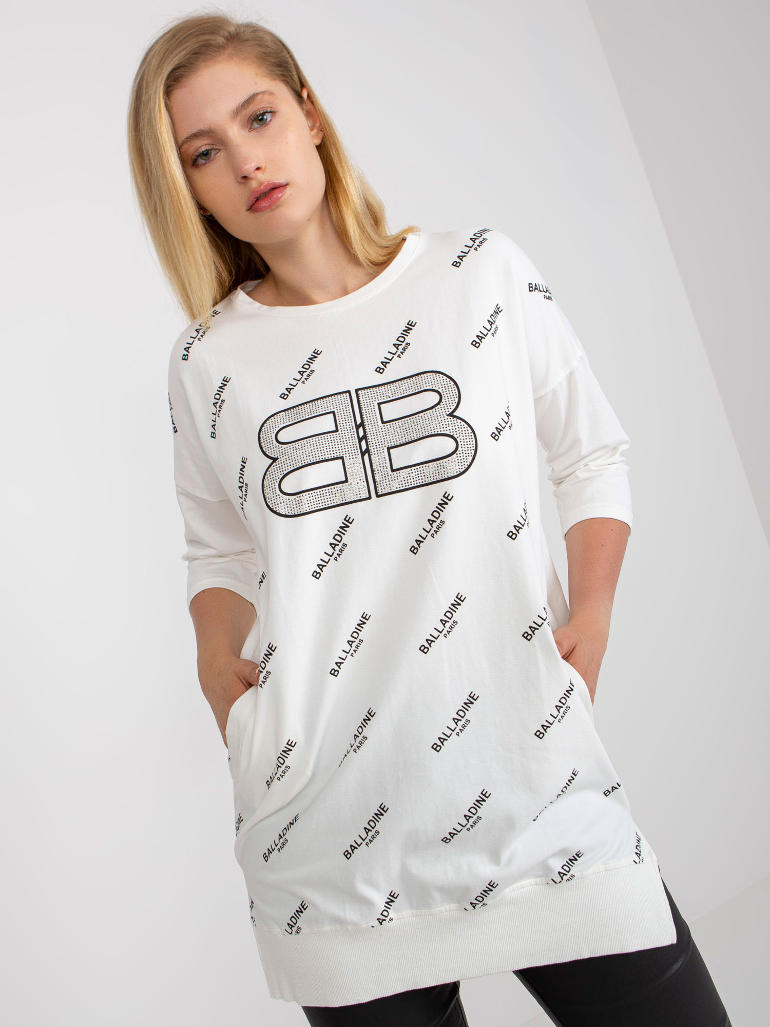 Bluzka Ecru - obrazek 2