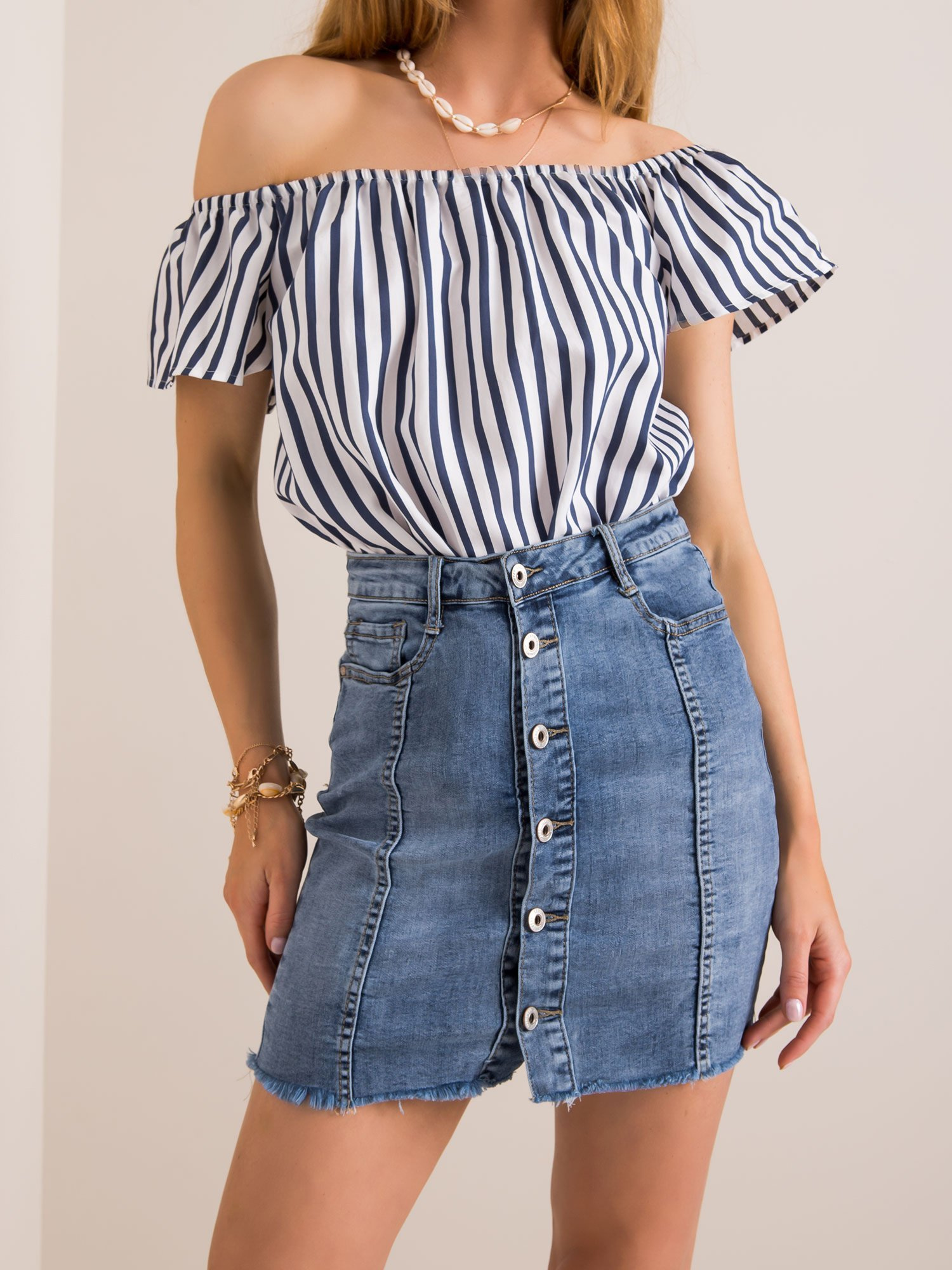 Spódnica Niebieski - obrazek 2