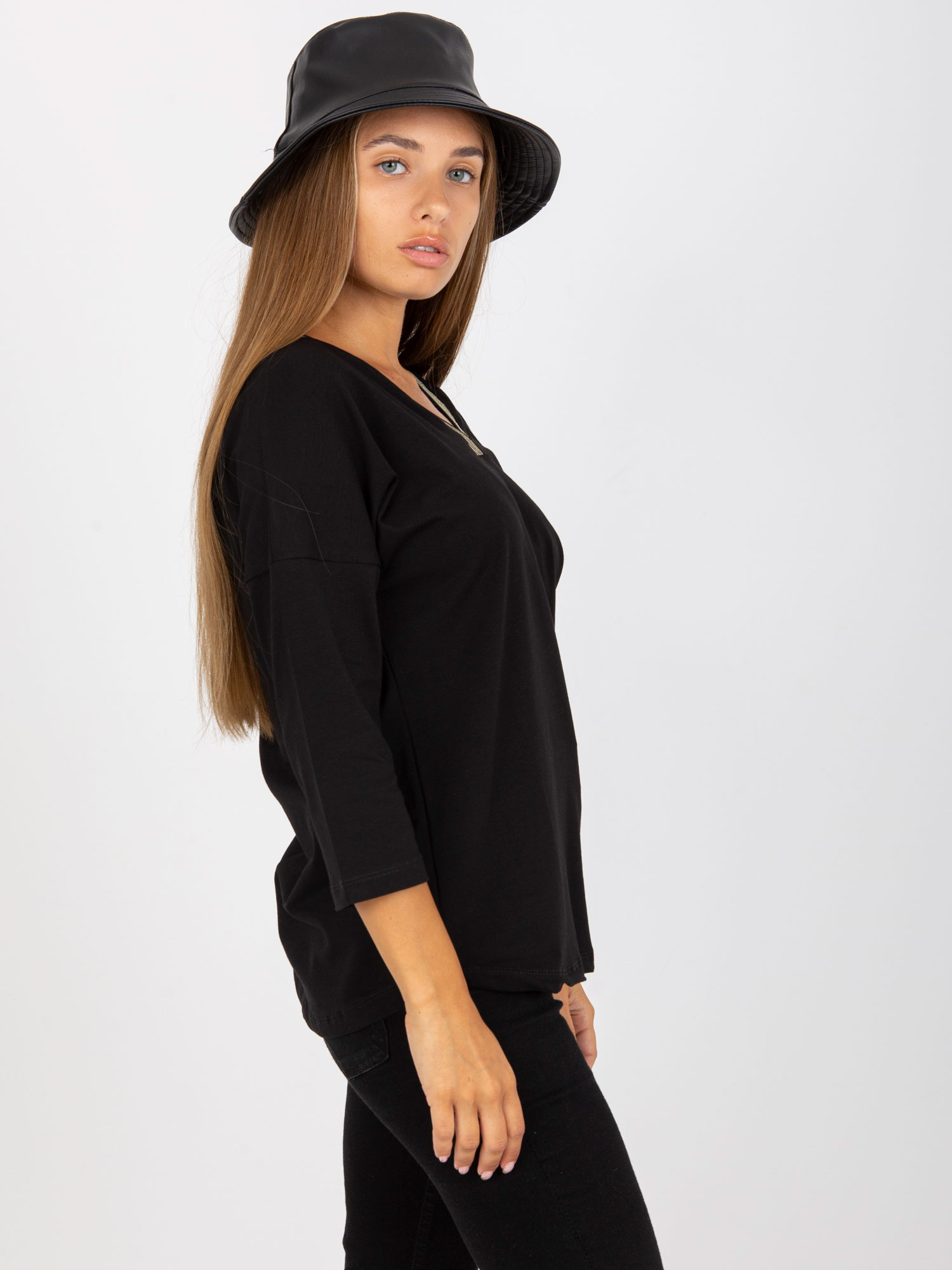 Bluzka Czarny - obrazek 2