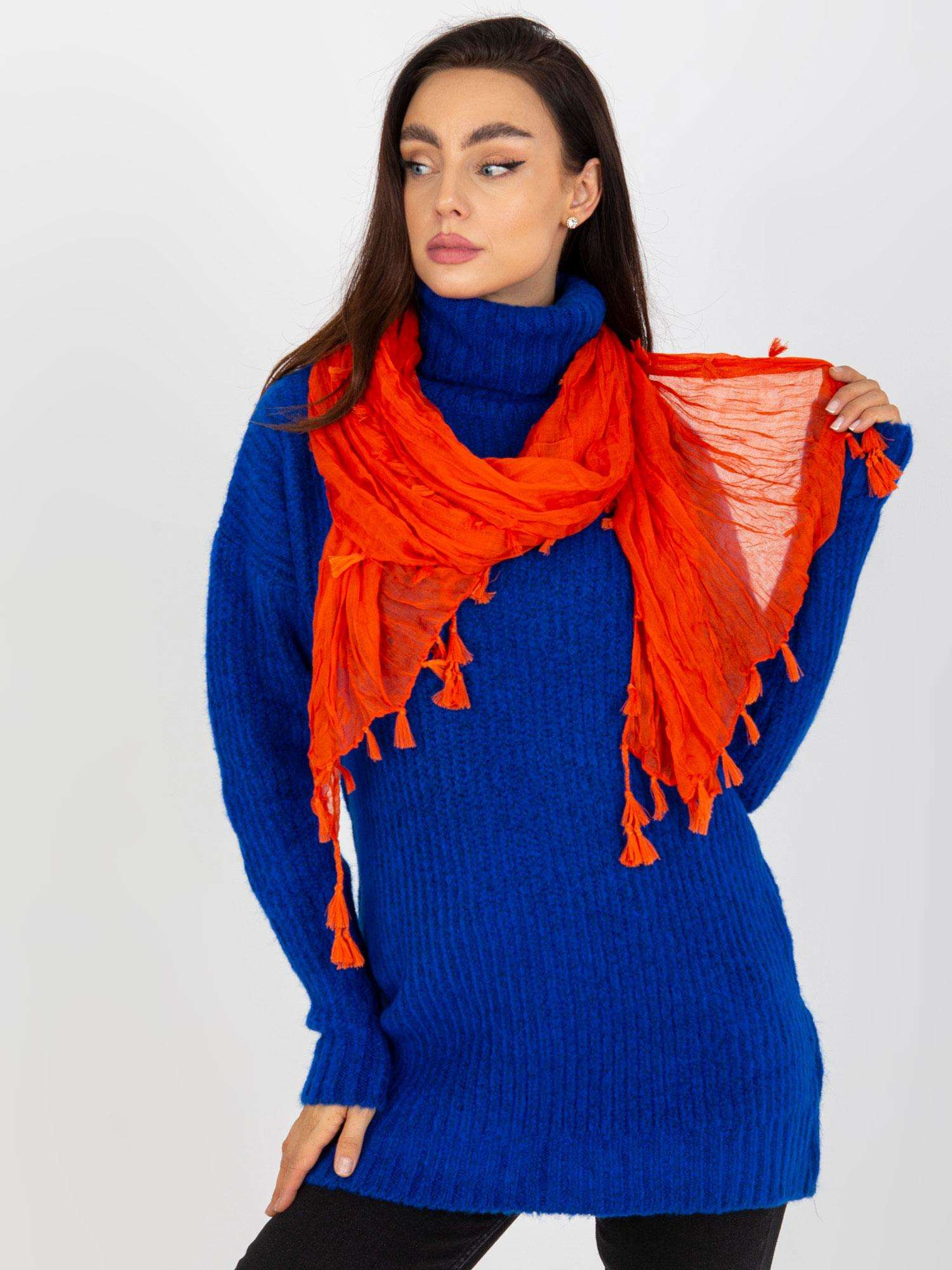 Chustka Ciemny pomarańczowy - obrazek 3