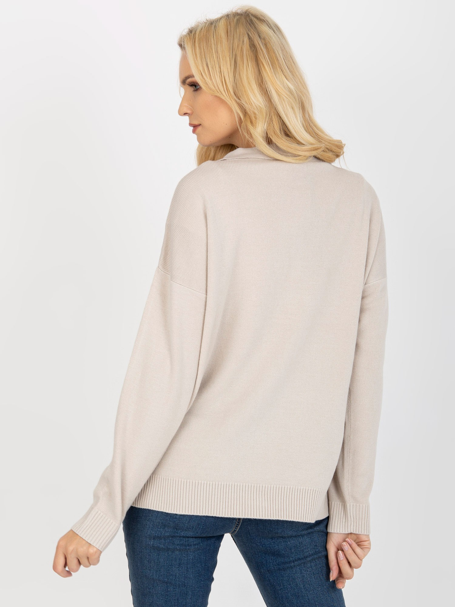 Sweter Jasny beżowy - obrazek 3