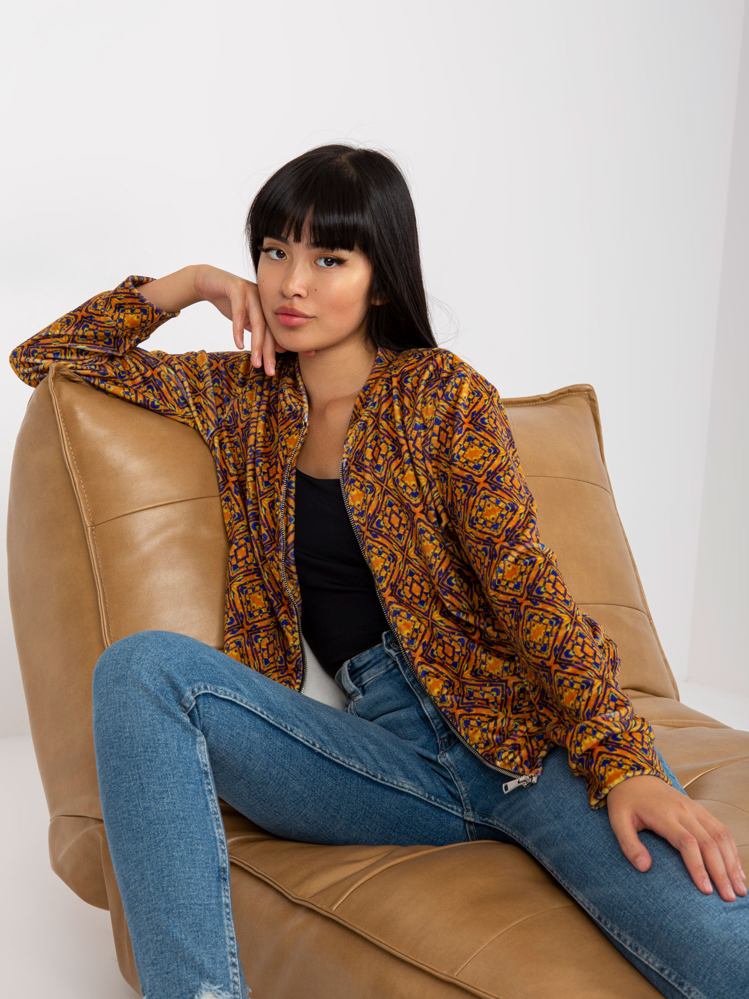 Bluza Ciemny żółty - obrazek 3