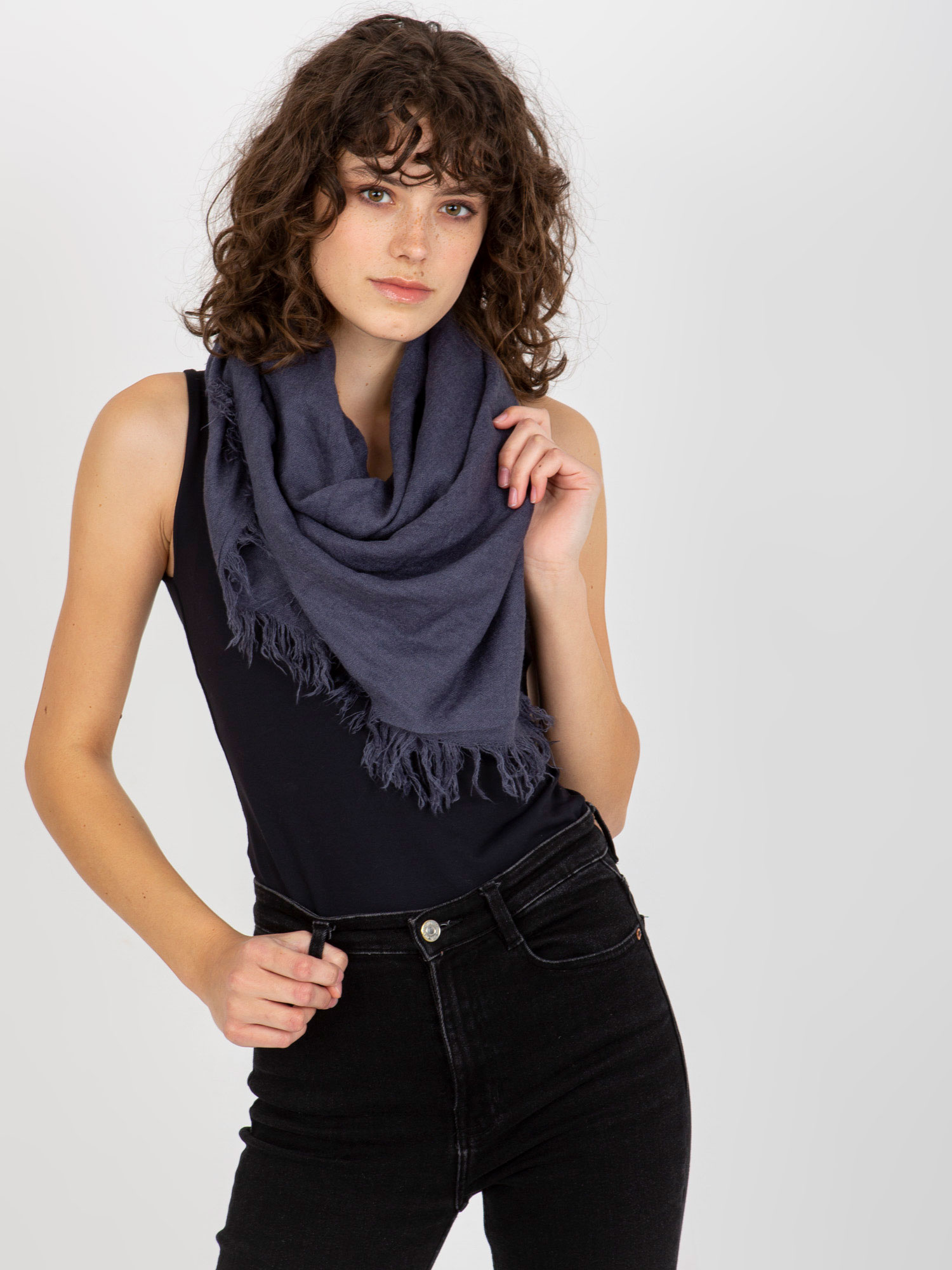 Szalik Granatowy - obrazek 3