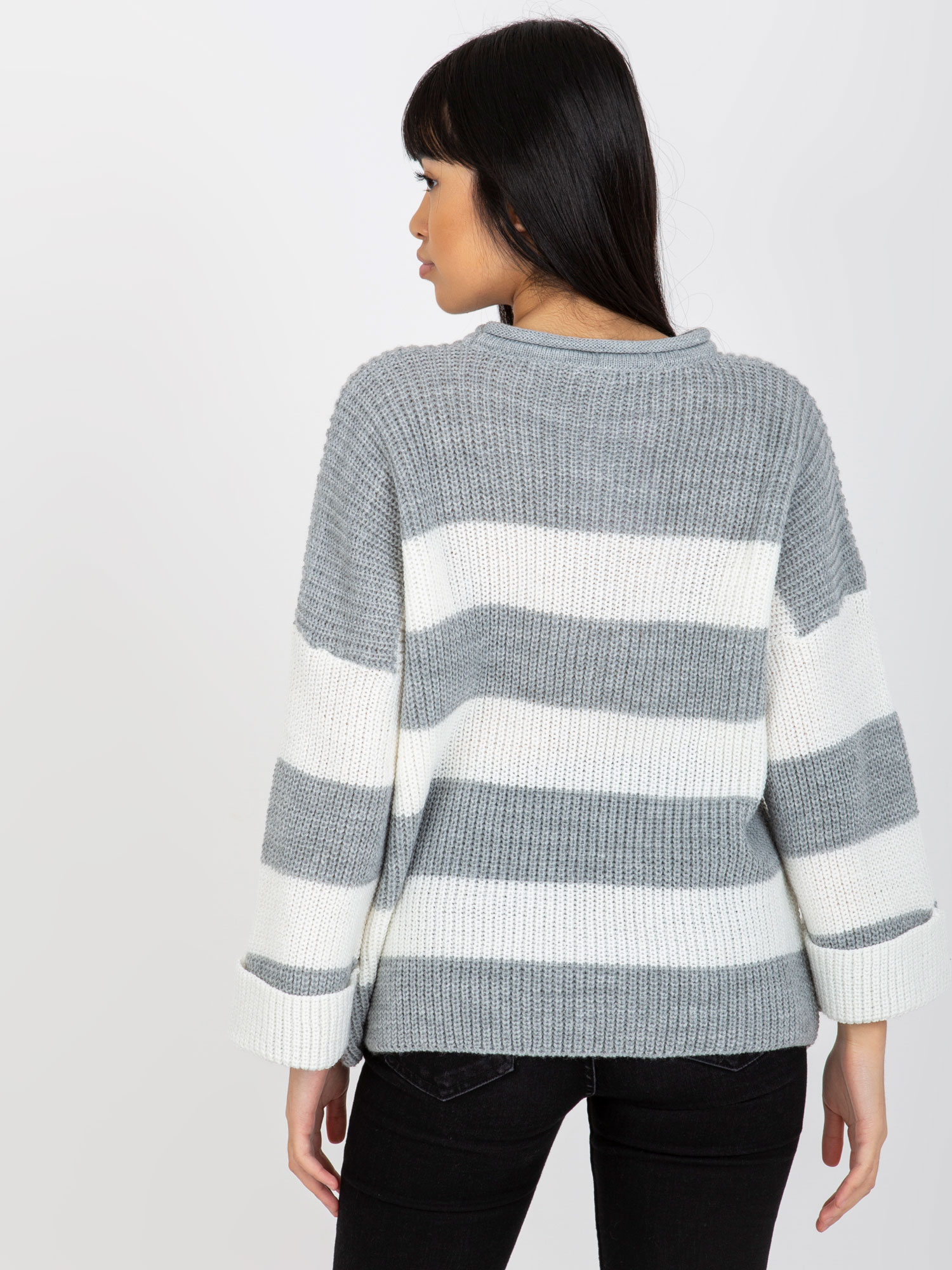 Sweter Szary - obrazek 3