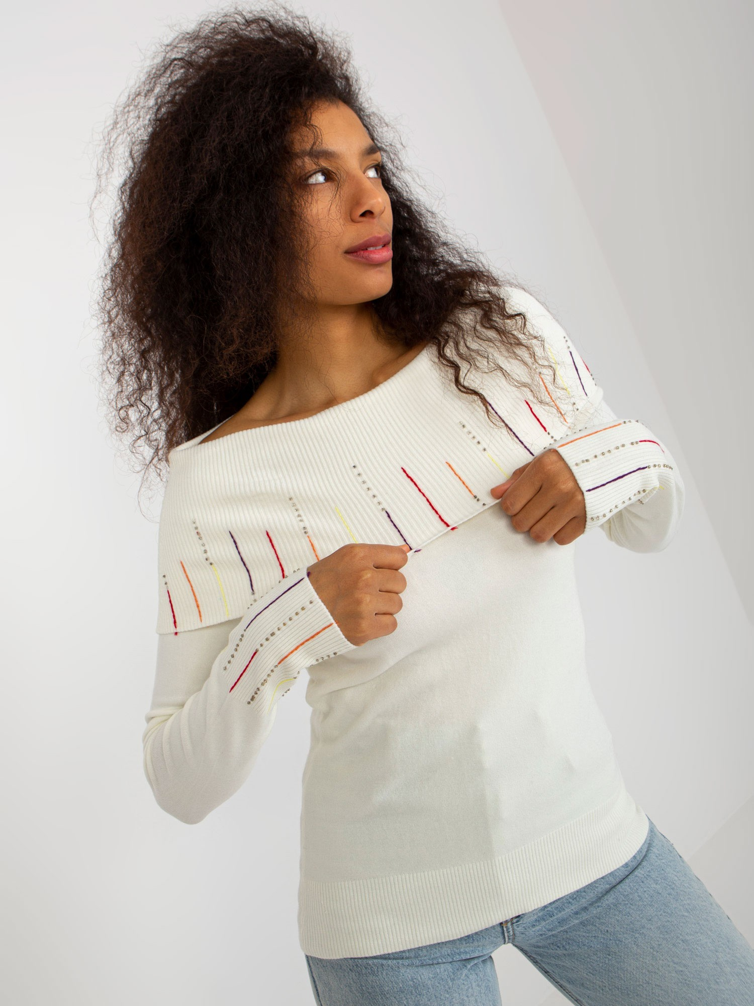 Sweter Ecru - obrazek 3