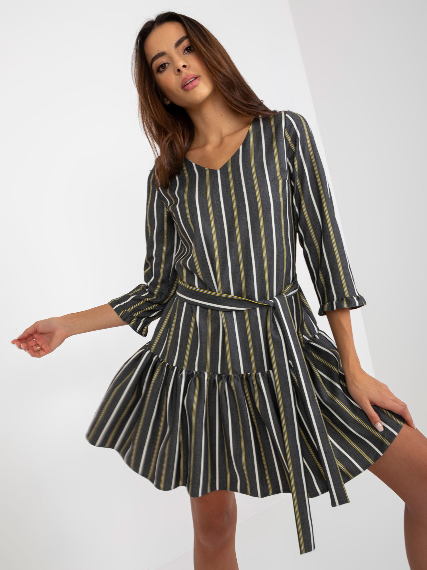 Sukienka Ciemny szary - obrazek 3