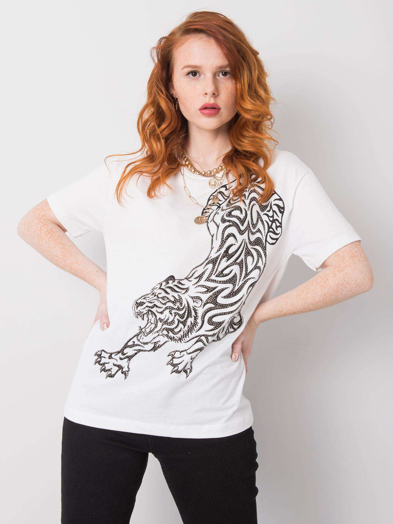 T-shirt Biały - obrazek 3