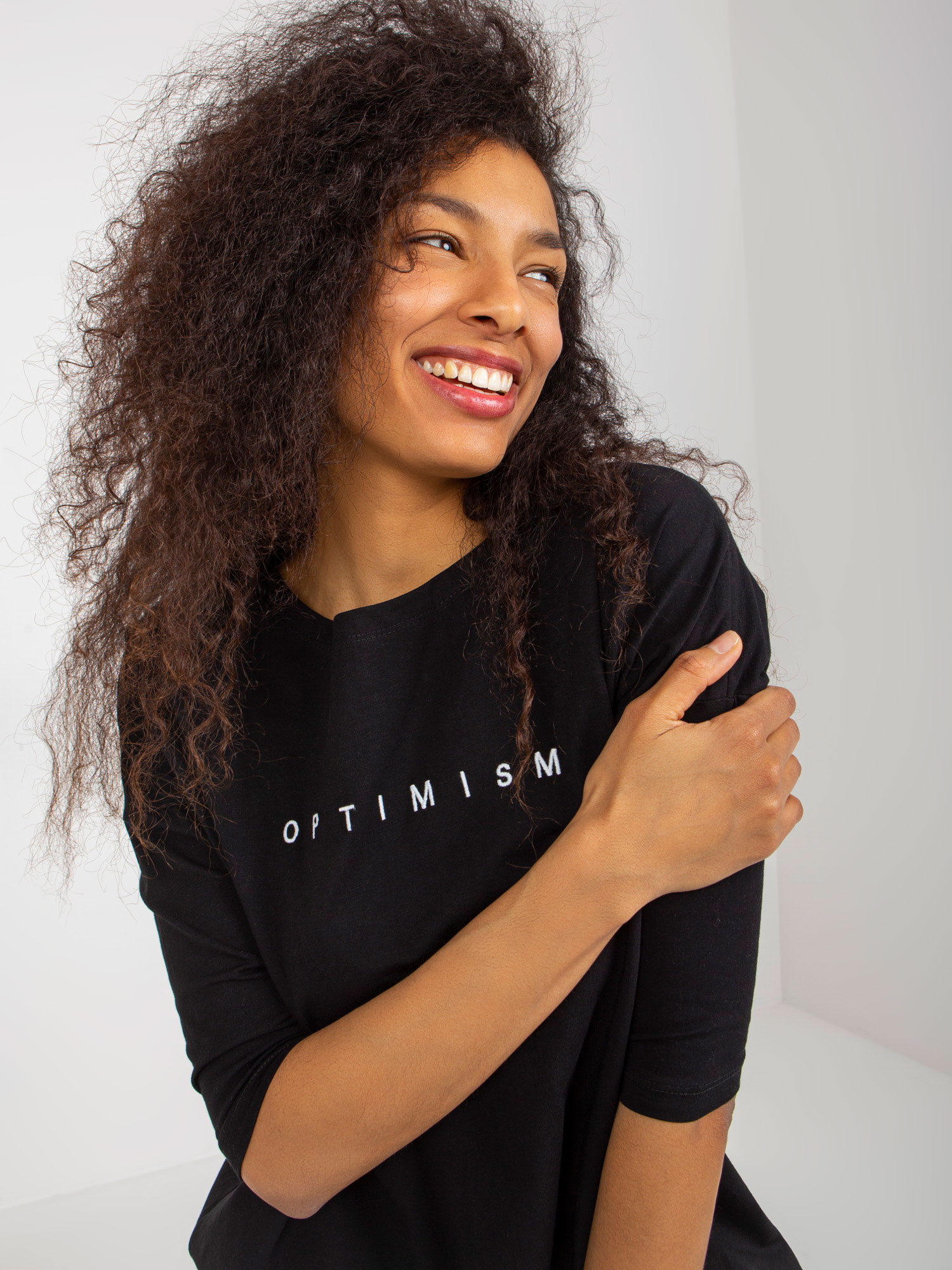 Bluzka Czarny - obrazek 3