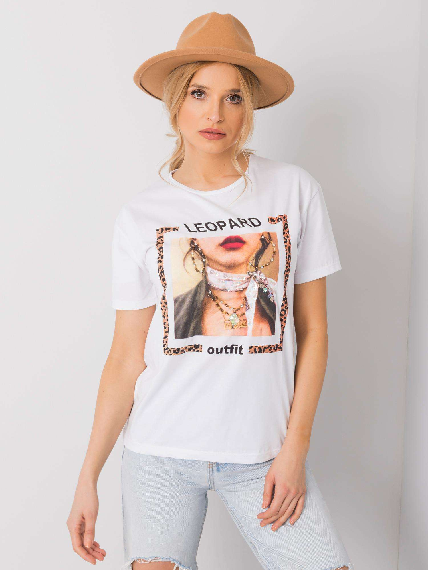 T-shirt Biały - obrazek 3