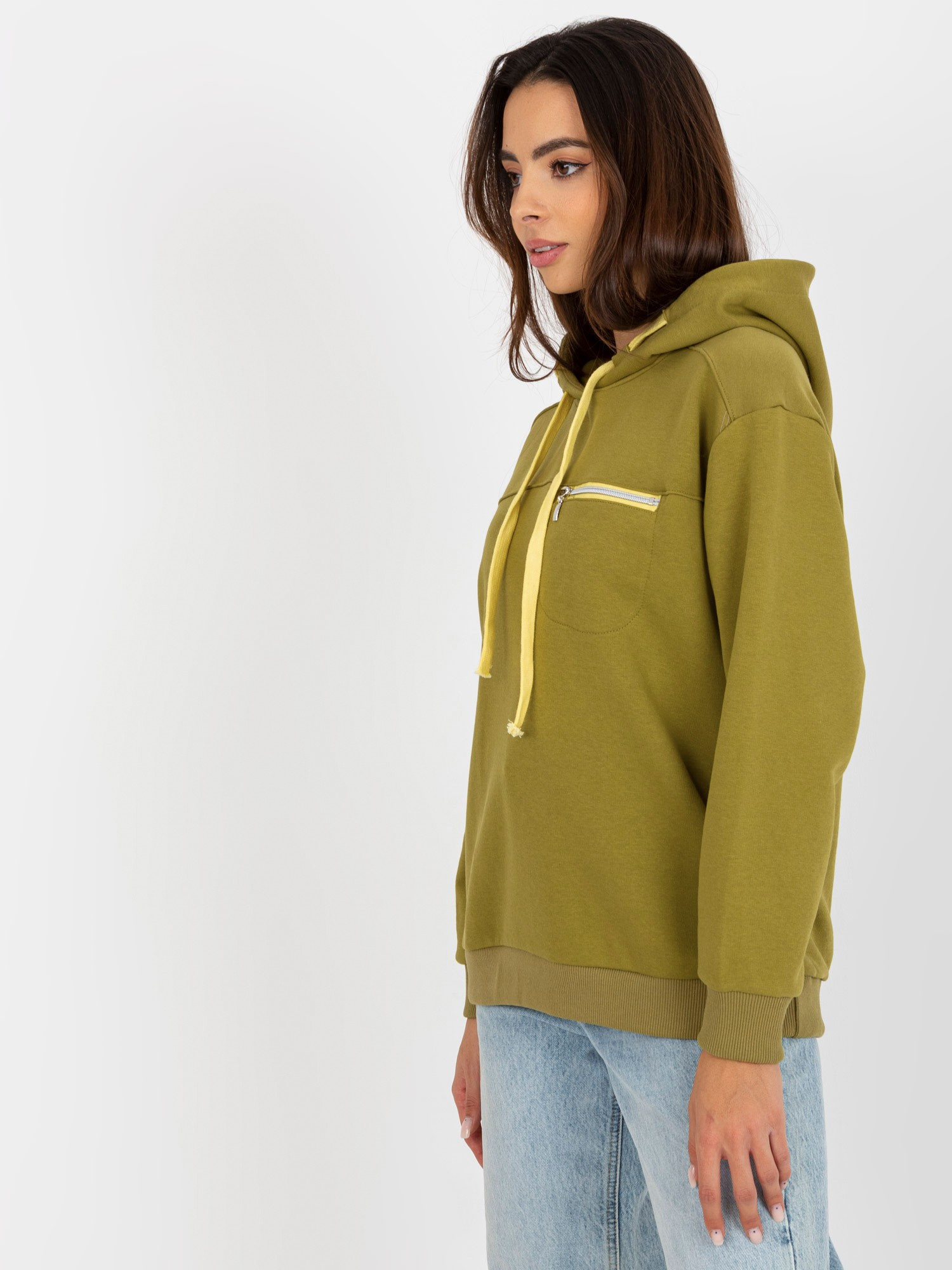 Bluza Oliwkowy - obrazek 3