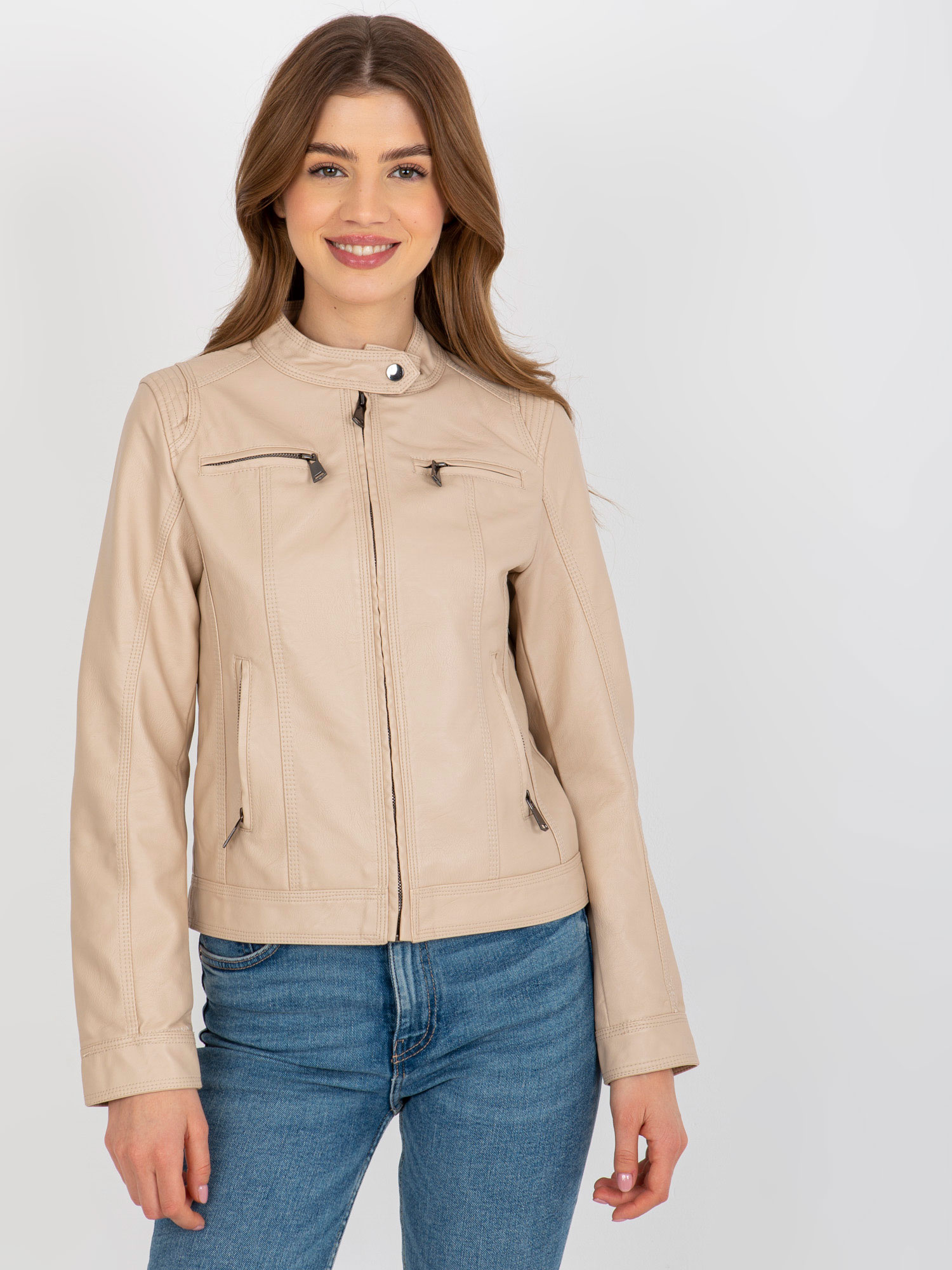 Kurtka Beżowy - obrazek 3